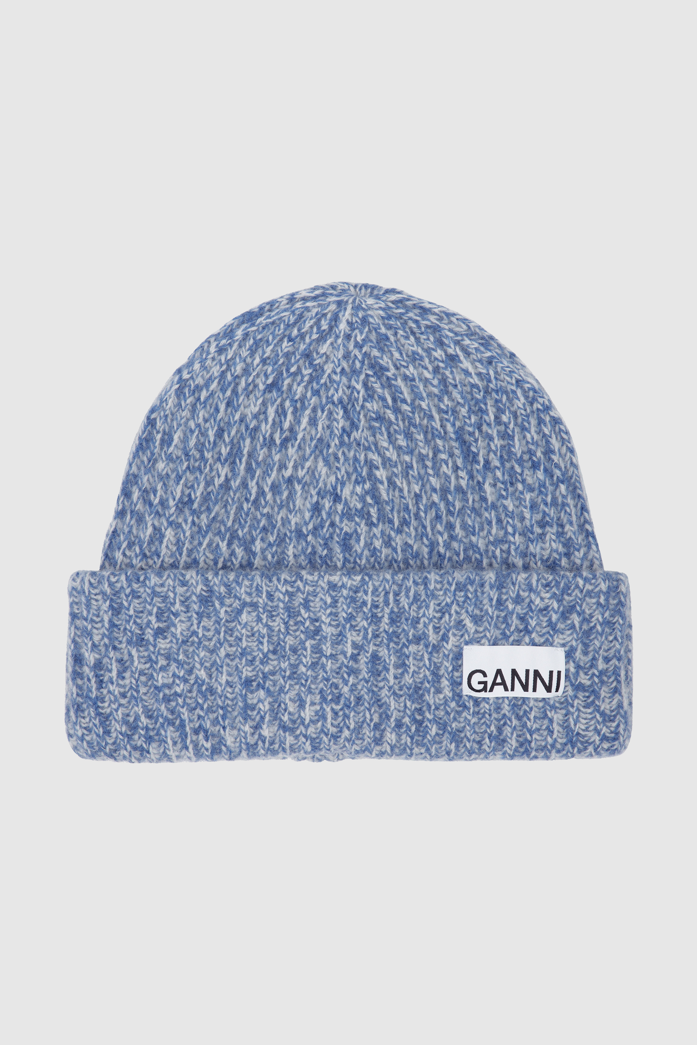 GANNI | Rib Beanie Blue – Marandino