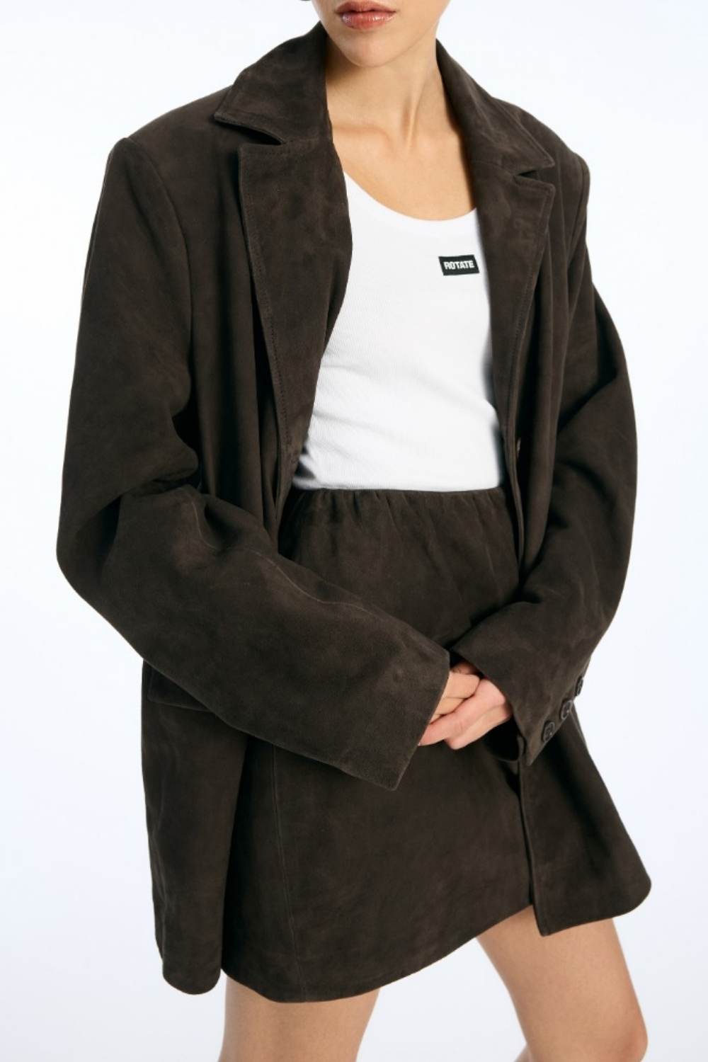 Blazer Oversized Suede