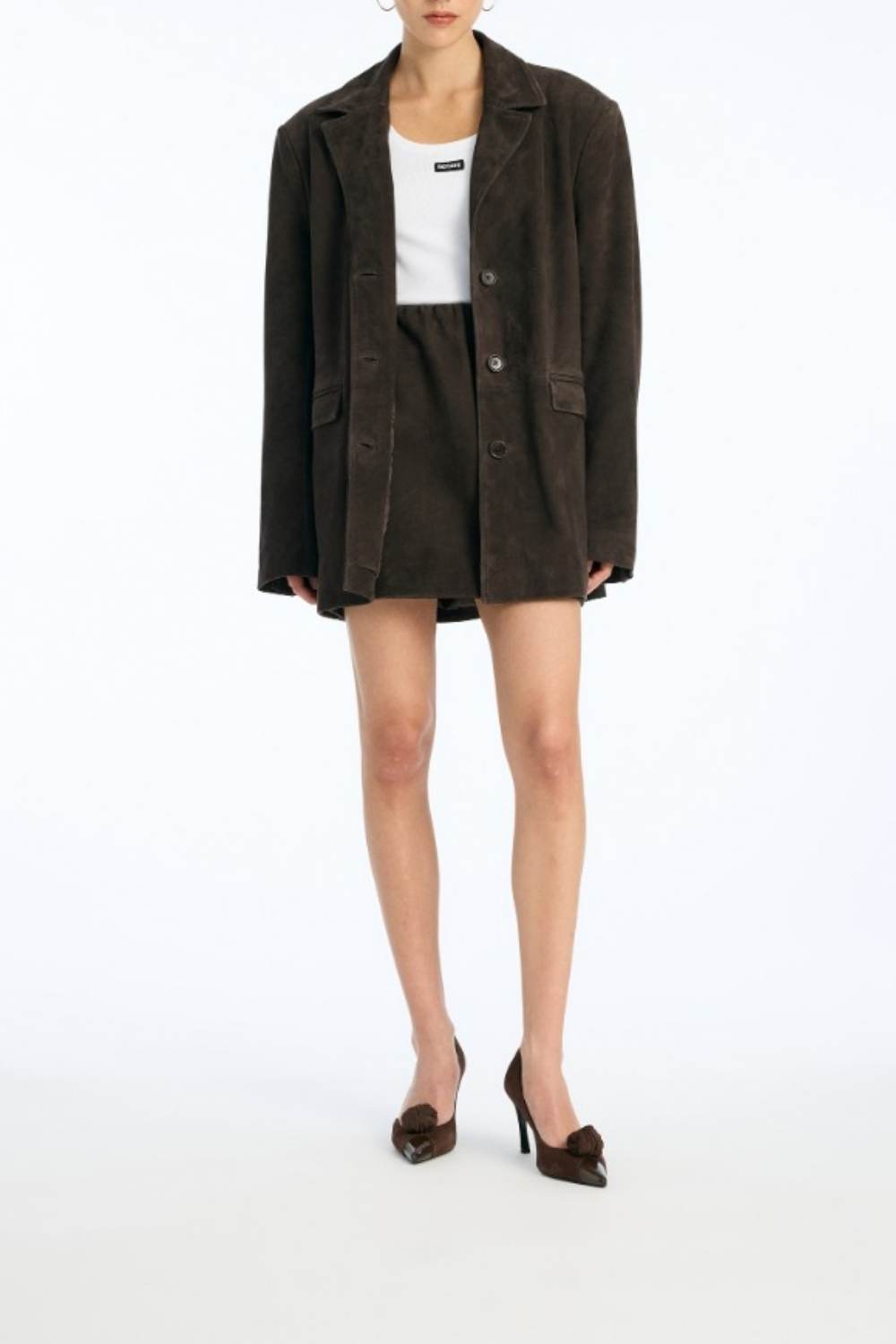 Blazer Oversized Suede