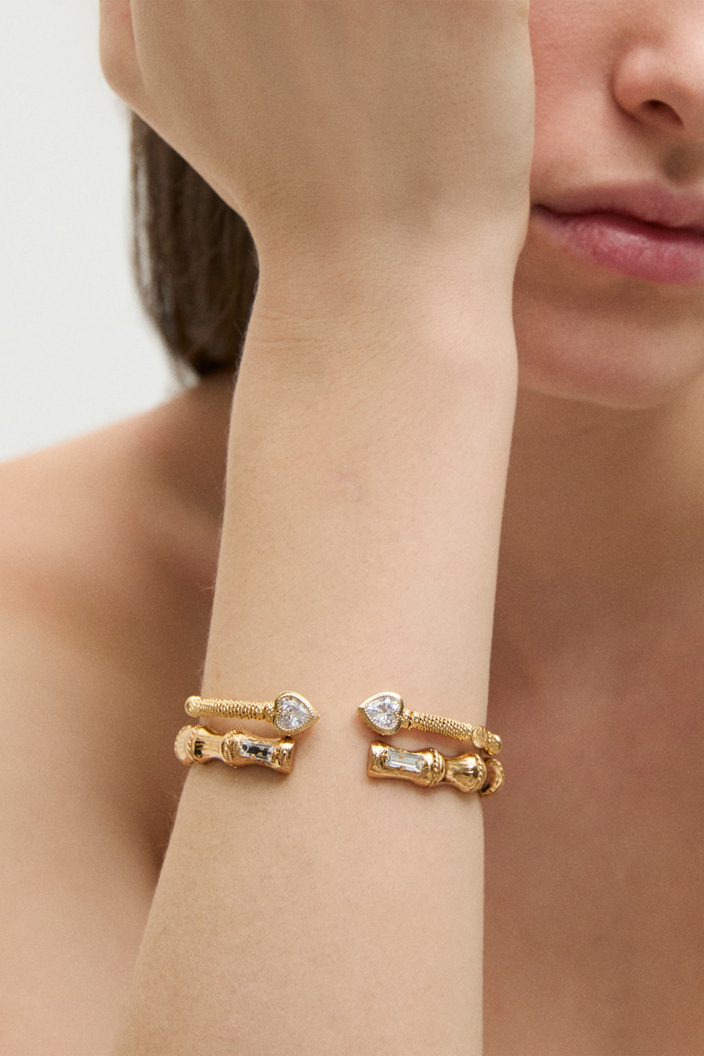 Strassarmband Duality Amore