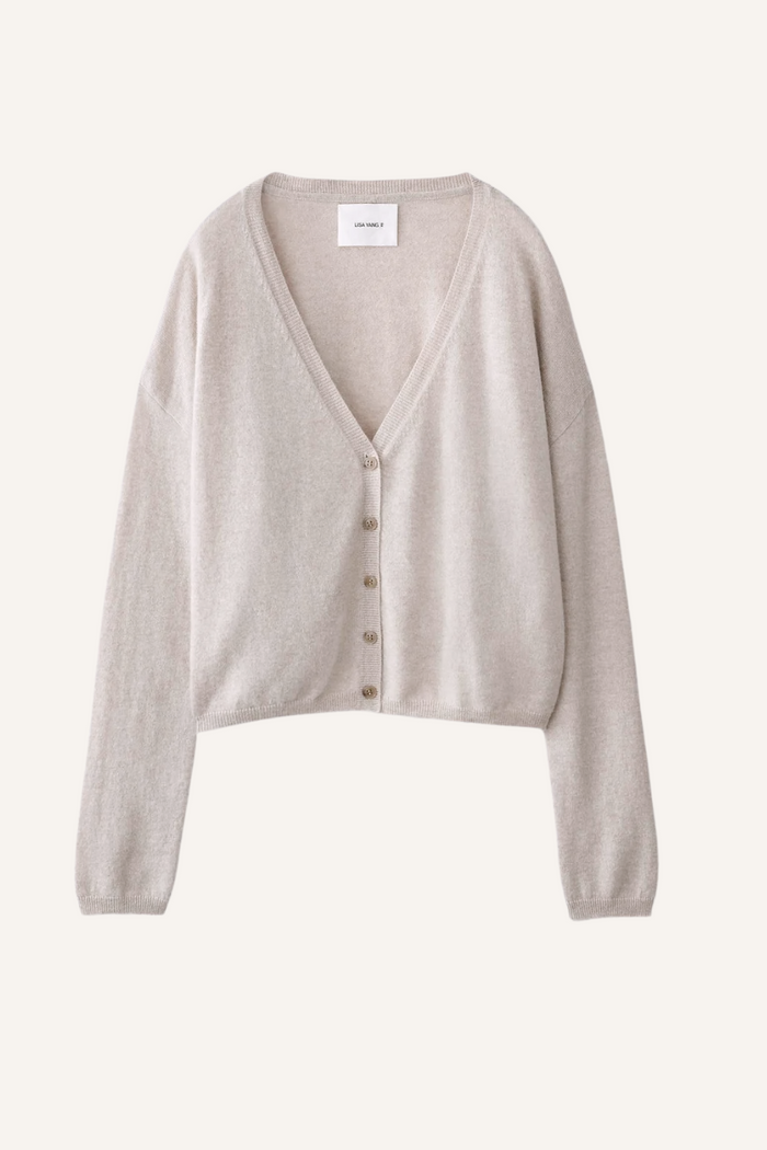 Cardigan Abby in Seashell