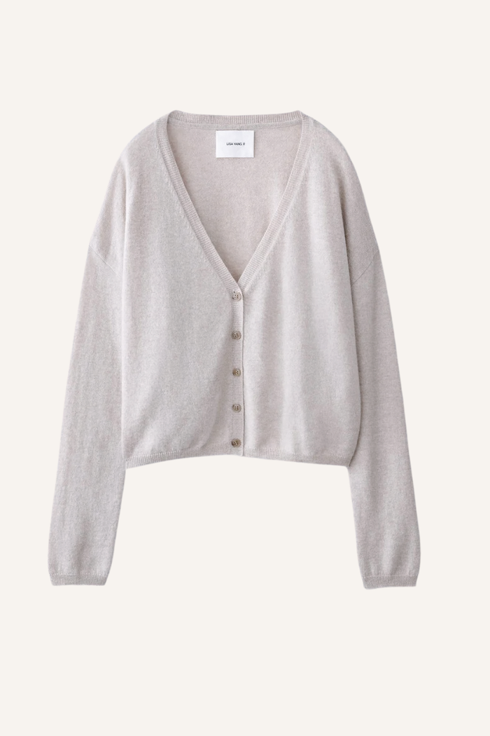 Cardigan Abby in Seashell