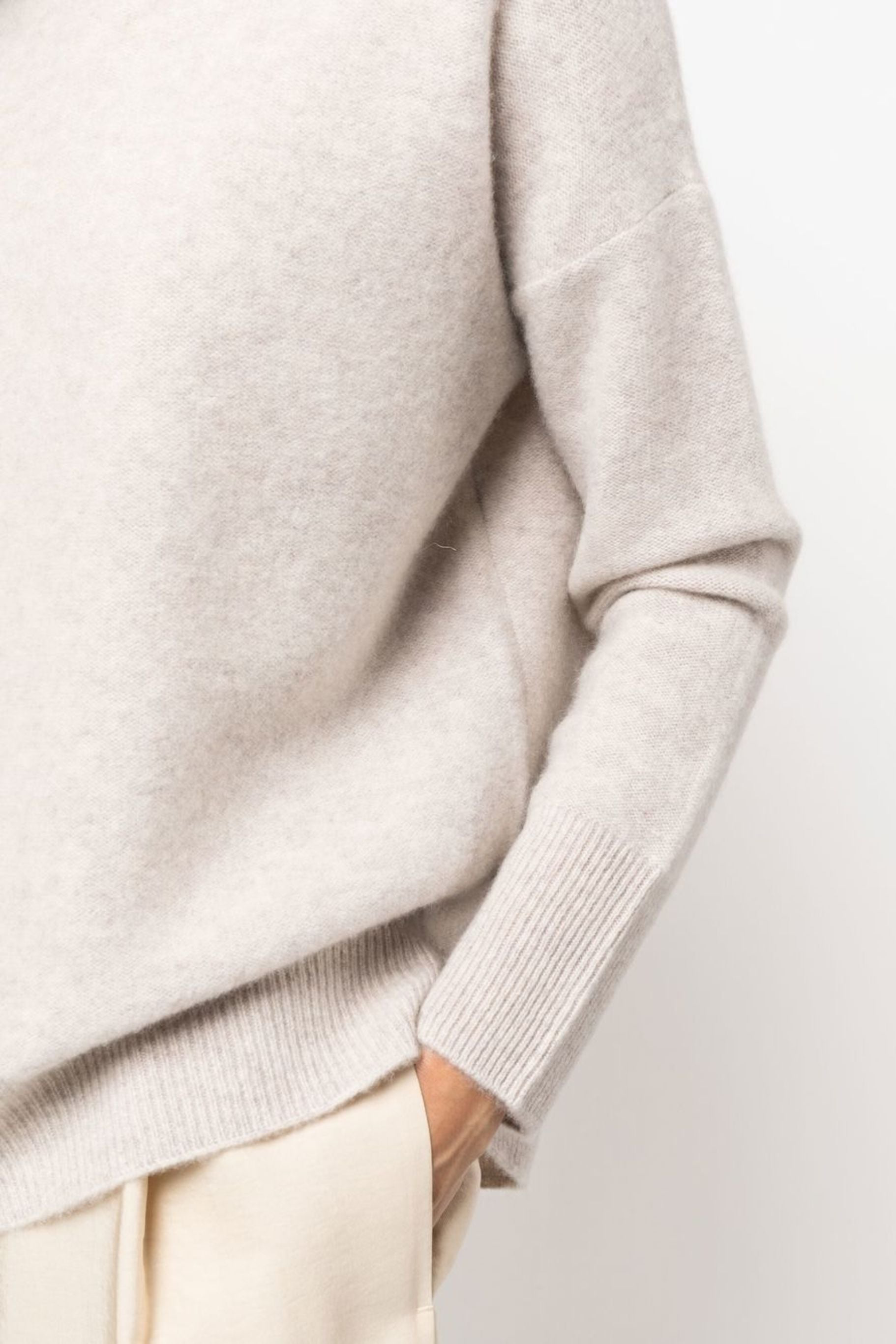 Pullover Boiled Funnel Neck