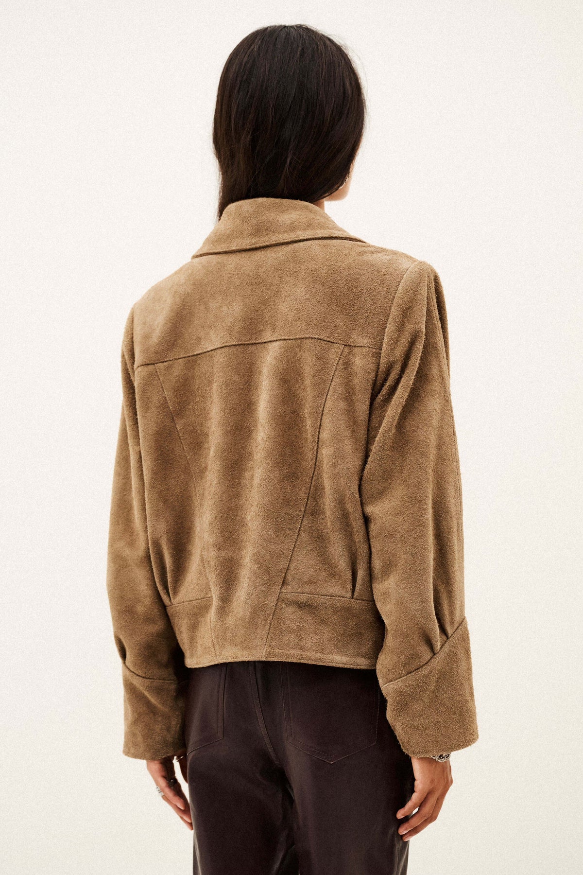 Jacke Cowy aus Kuhleder