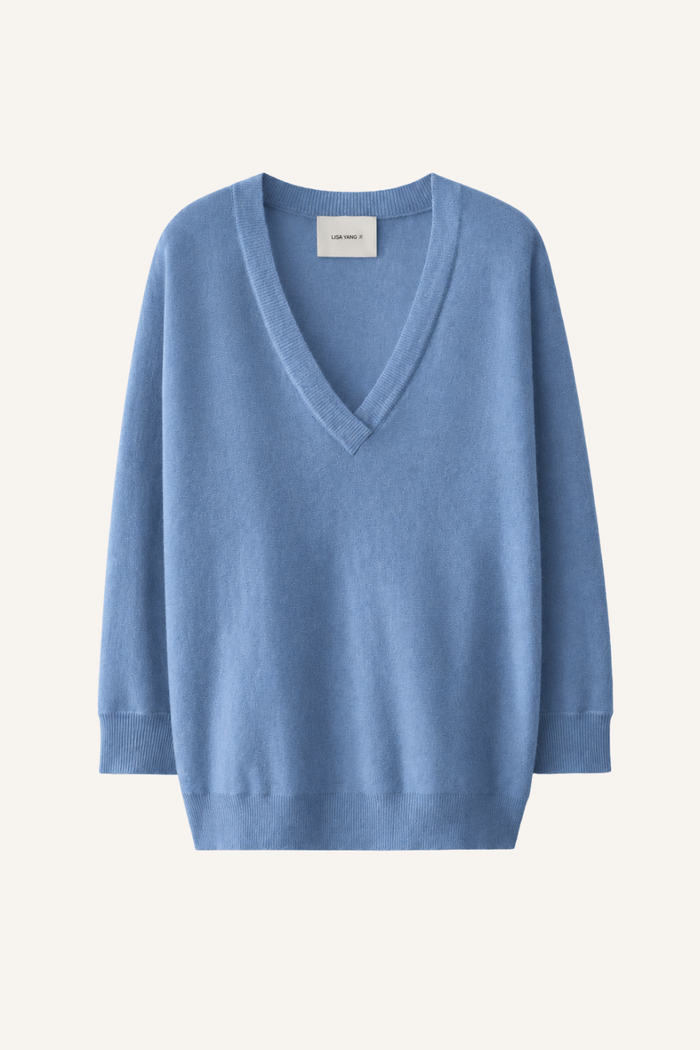 Sweater Kenny in Azure