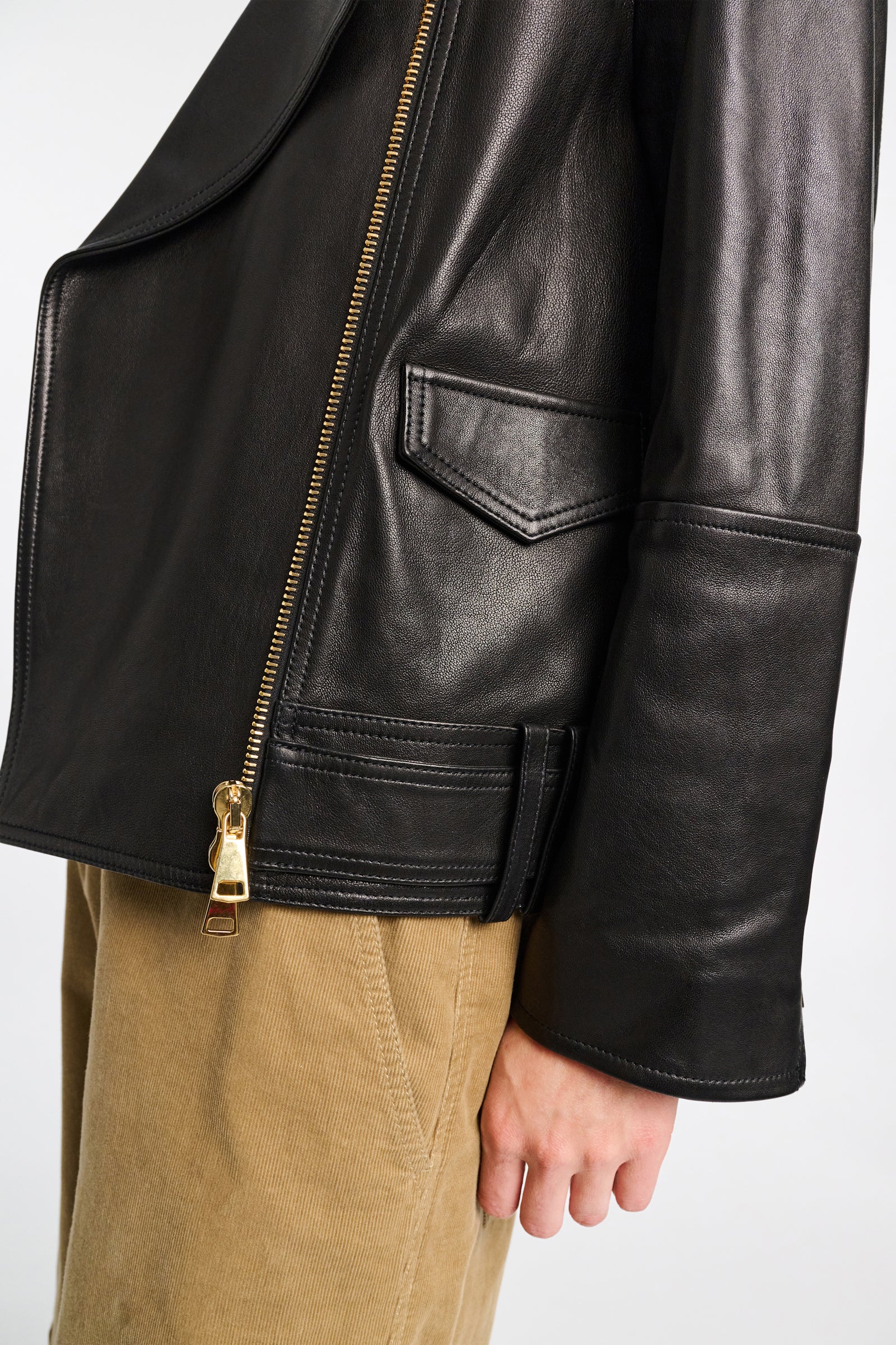 Lederjacke Sleek Statement