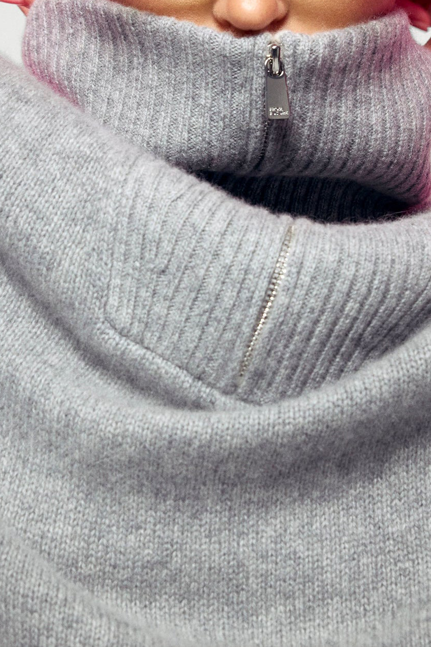 Pullover Trucker-Kragen