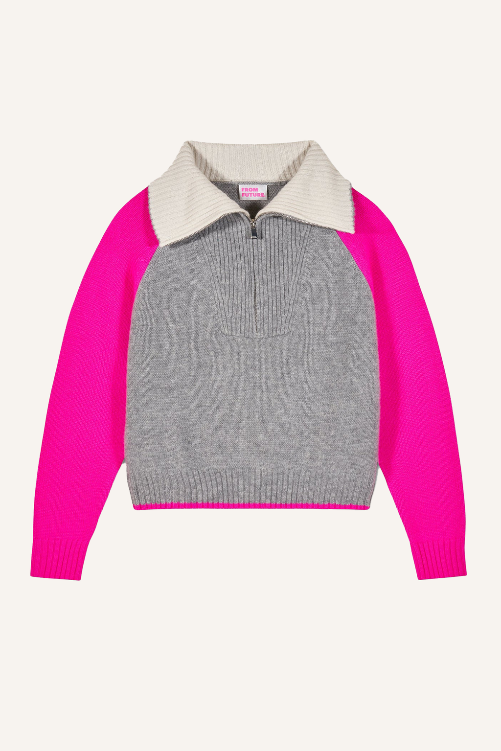 Pullover Trucker-Kragen