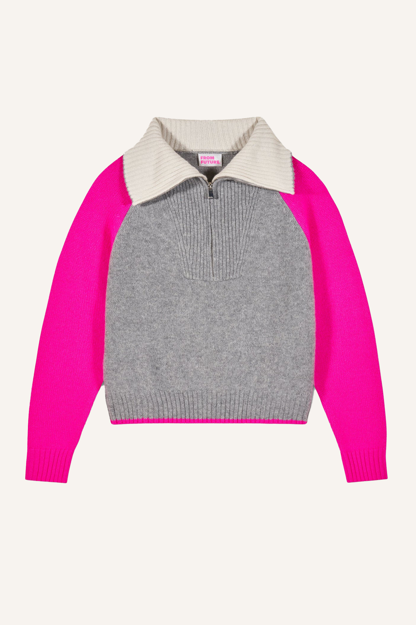 Pullover Trucker-Kragen