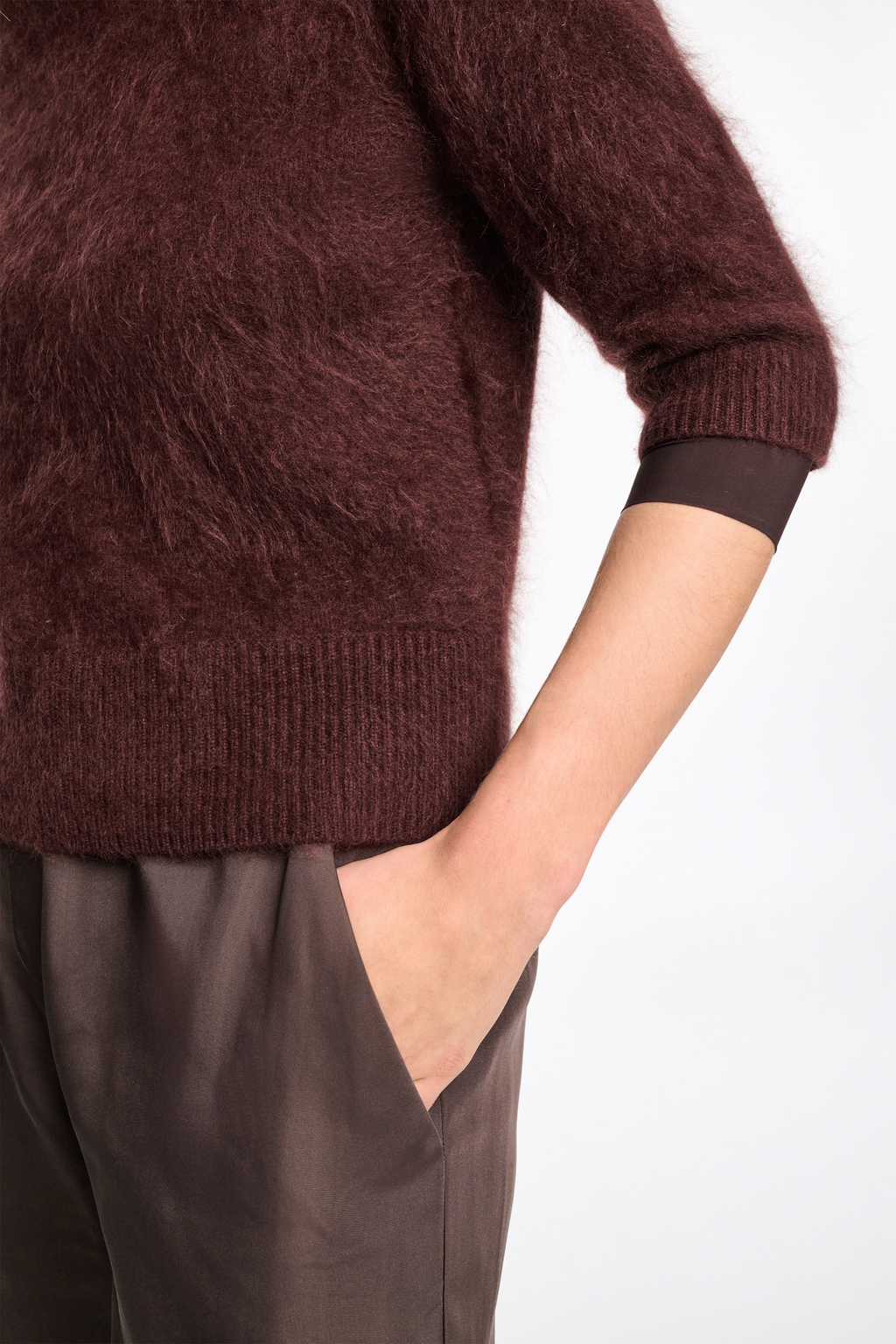 Pullover Fluffy Statement