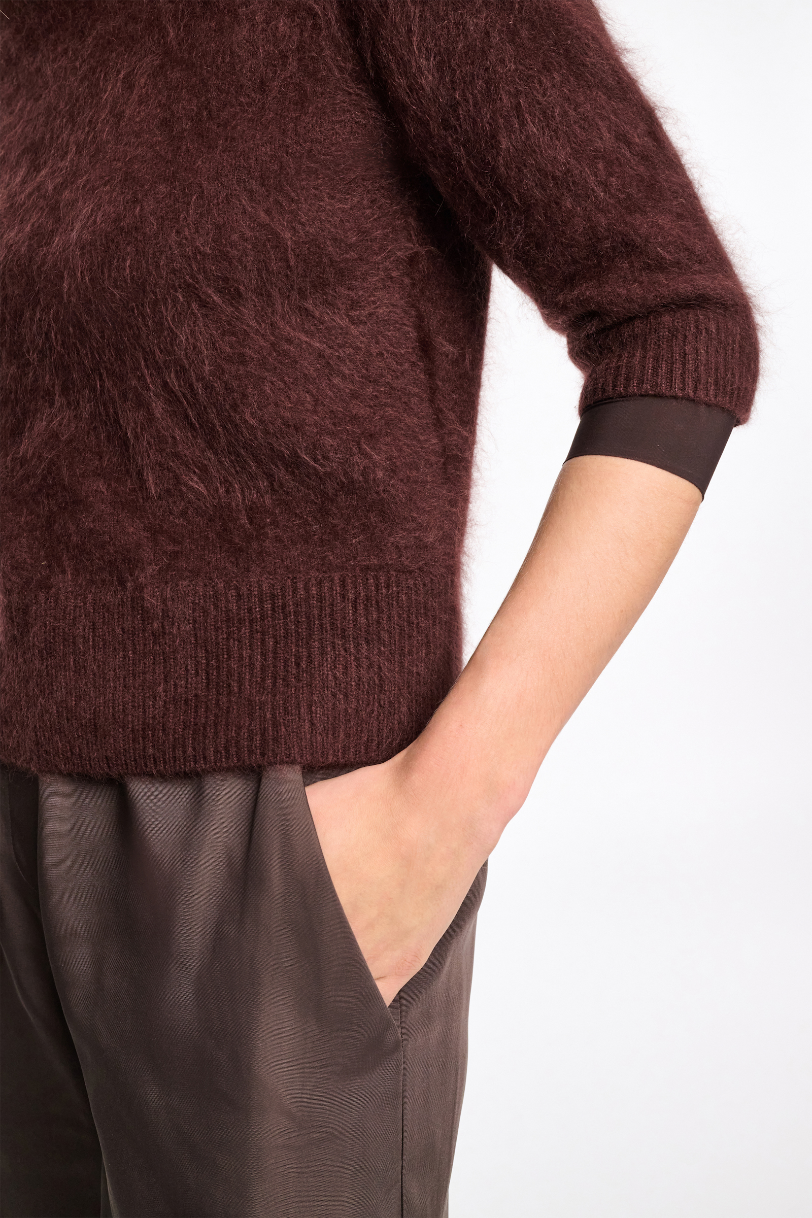 Pullover Fluffy Statement