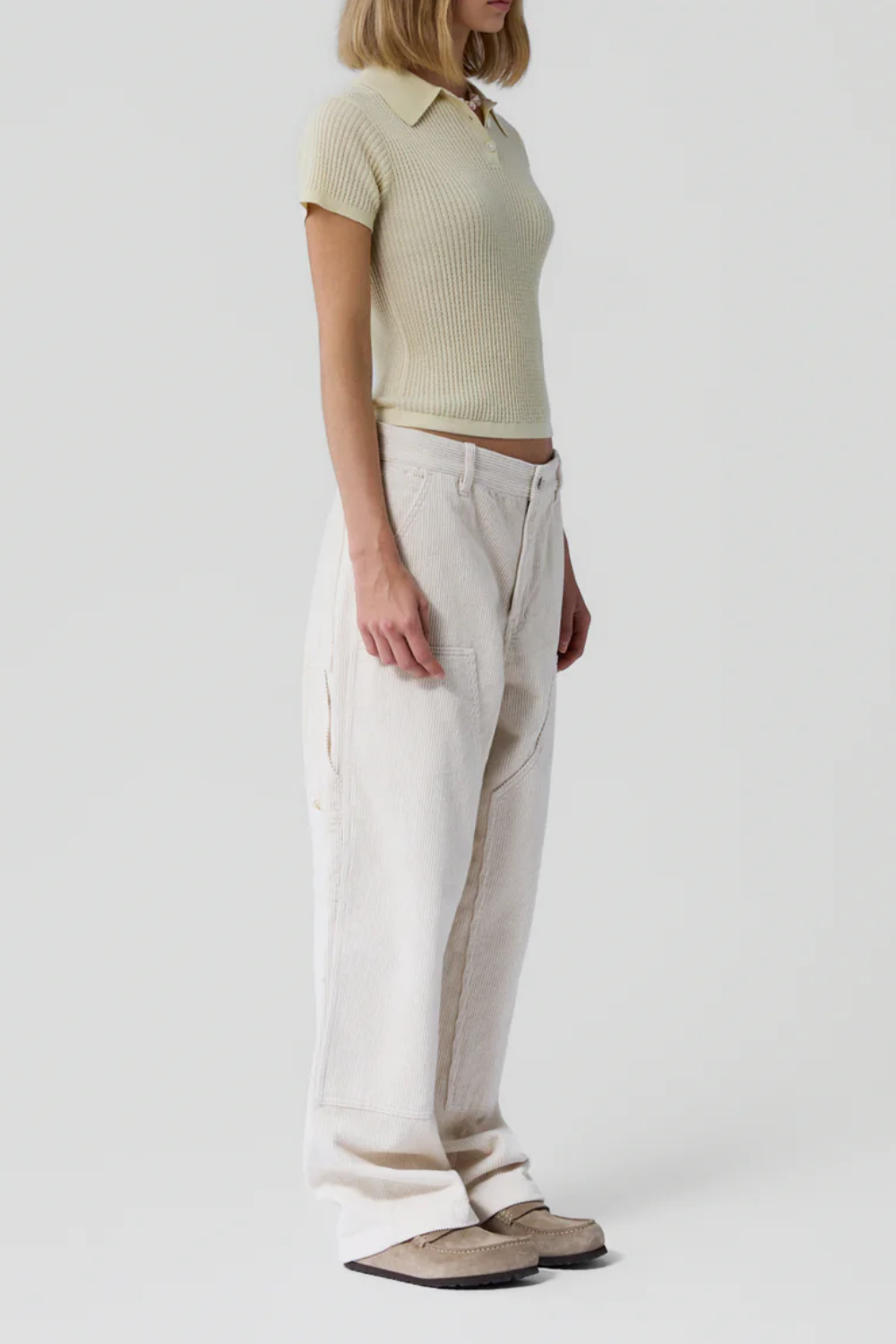 Pullover Shrunken Polo