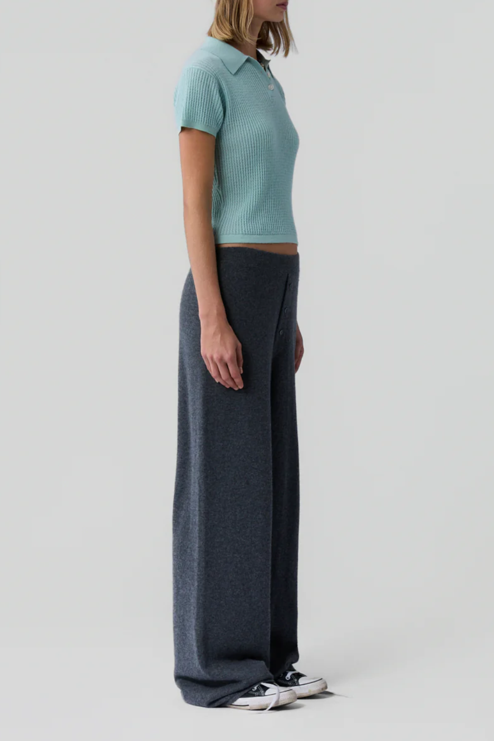 Pullover Shrunken Polo