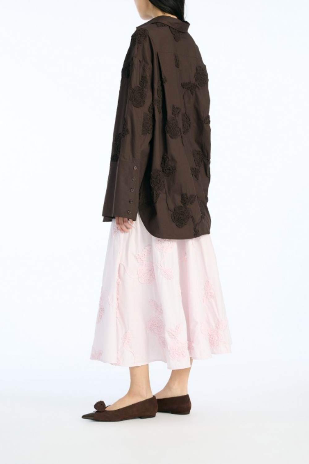 Bluse Oversized Flower