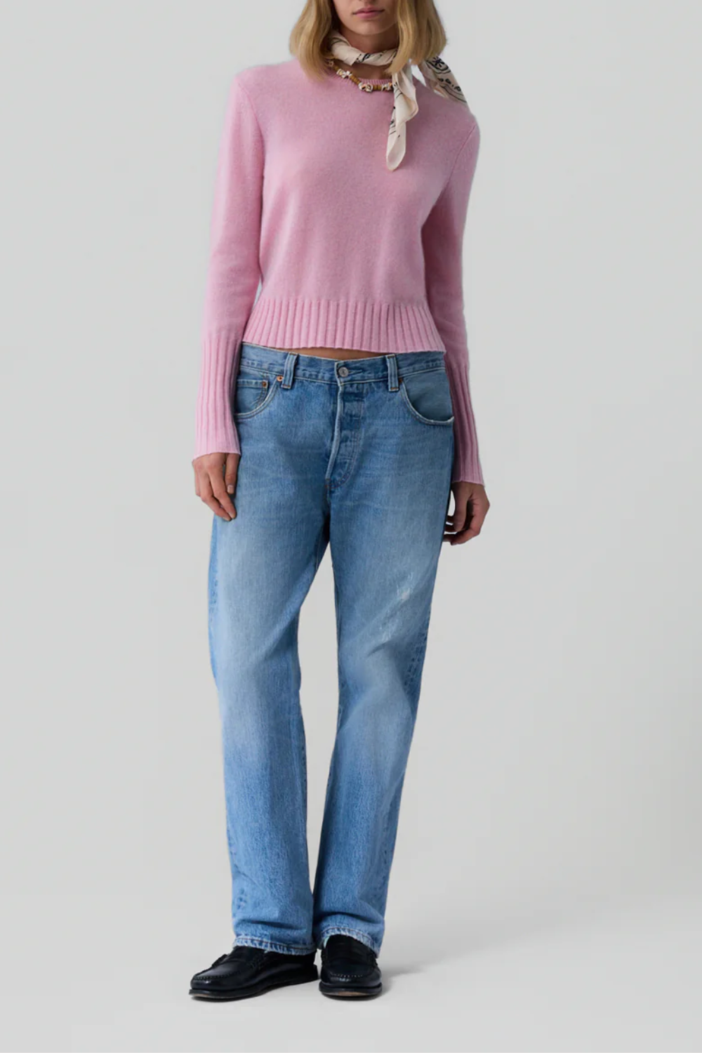 Pullover Shrunken Crew