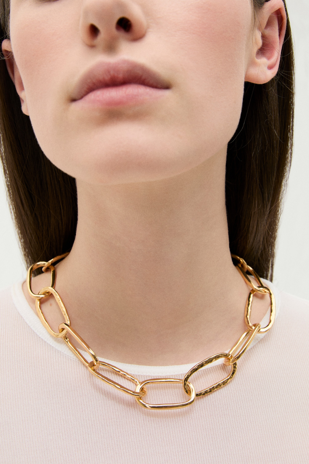 Halskette Maille Oval