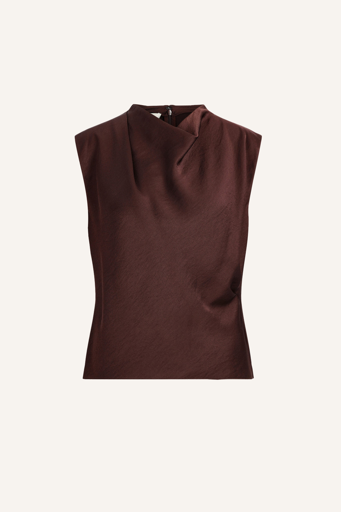 Top Draped Cowl Neck