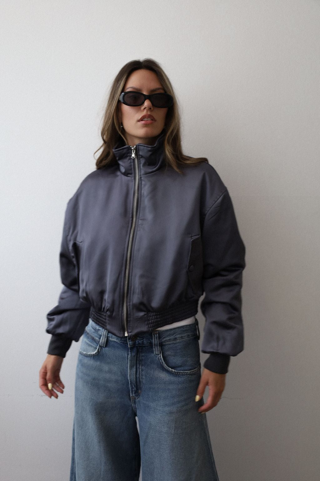 Bomberjacke Vento in Navy