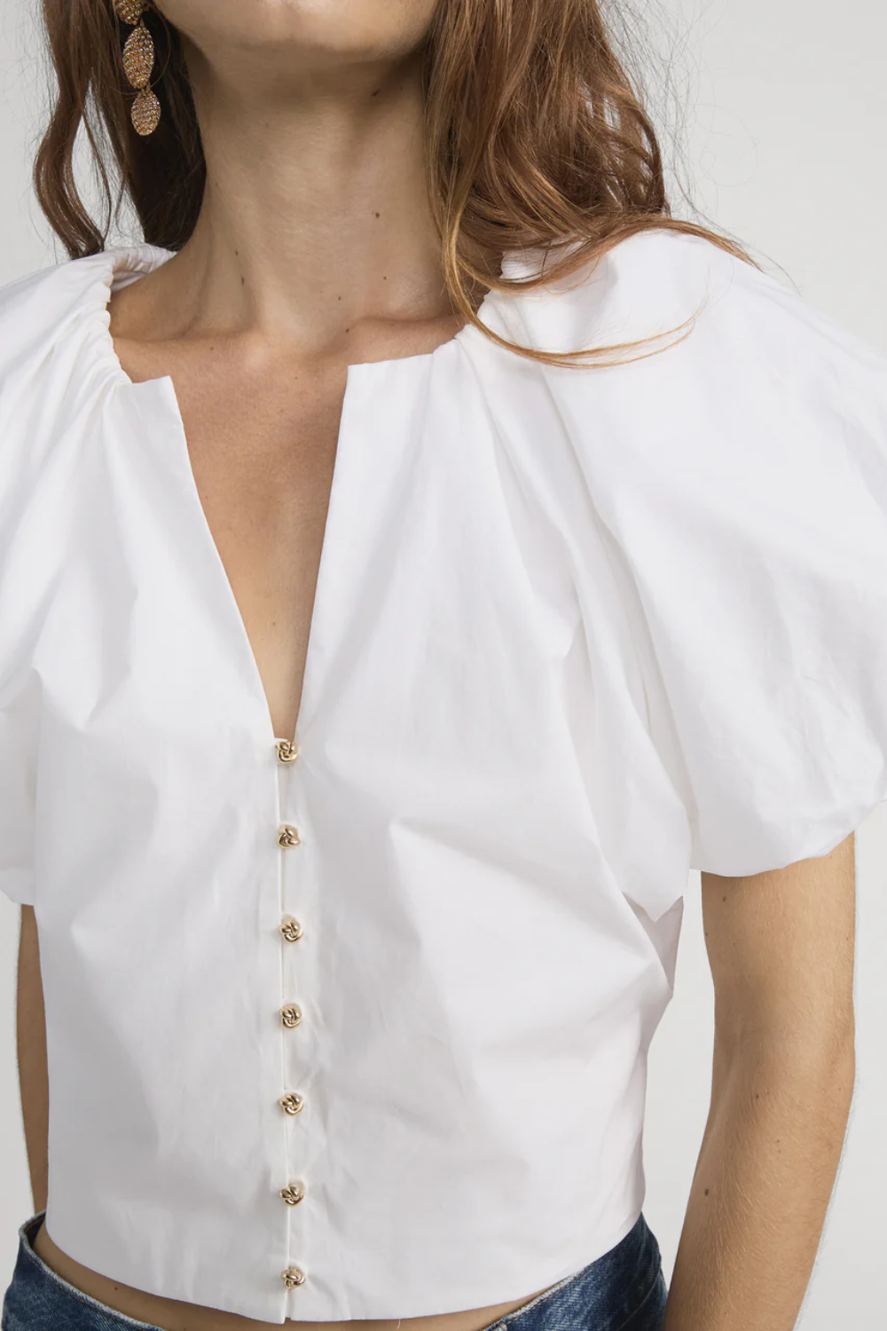 Bluse Dramatic Sleeve