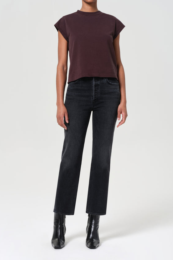 Jeans 90s Pinch Waist Crop