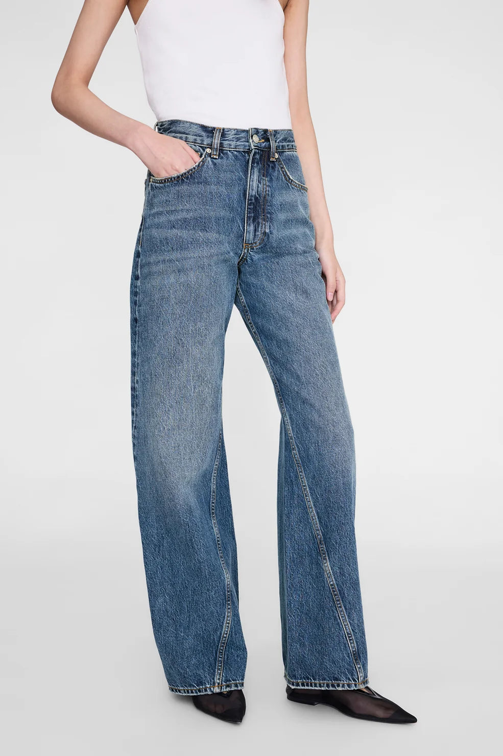 Jeans Brie in Cabana Blue