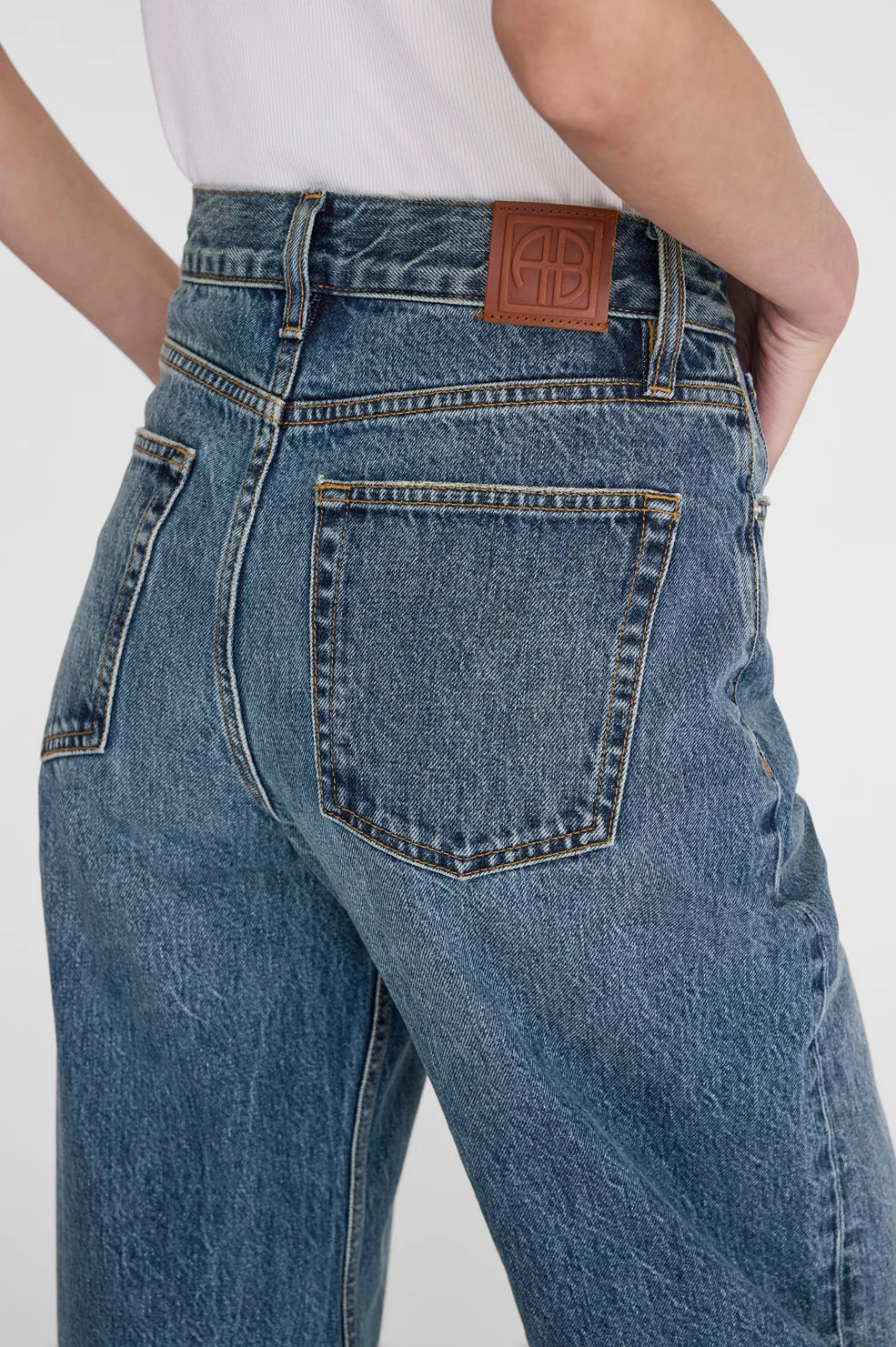 Jeans Brie in Cabana Blue