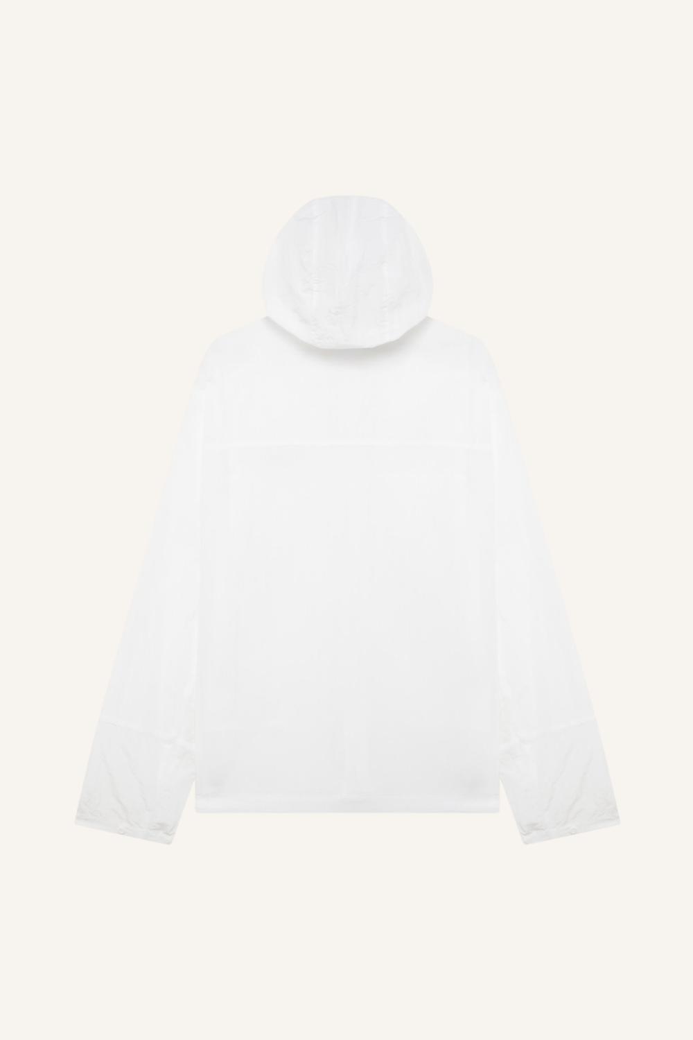 Unisex-Jacke aus strapazierfähigem Ripstop mit Kapuze, durchgehendem Reißverschluss und Transfer-Logo auf der Brust