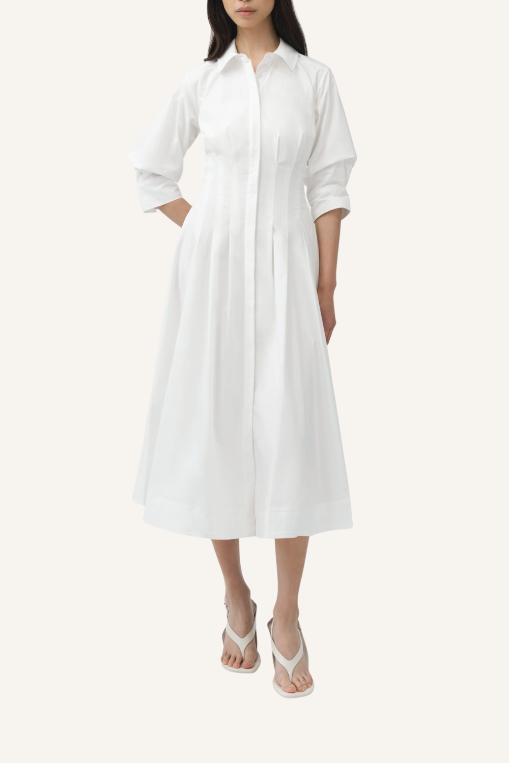 Kleid Midi Jazz Pintuck