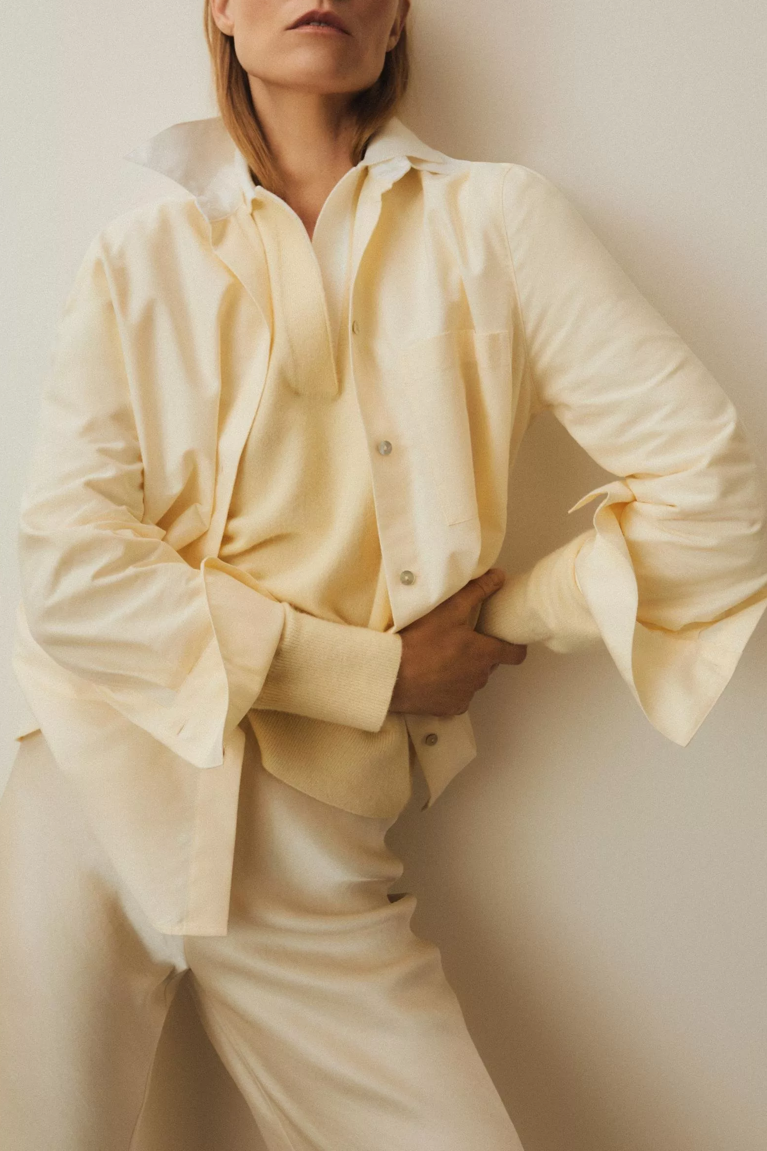 Hose Fluid Satin Bias