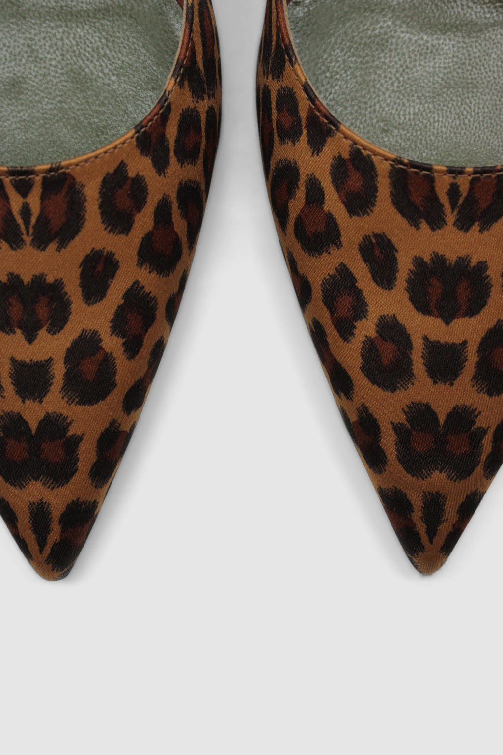 Galatea Gold Chain Anklet Slingback Tan