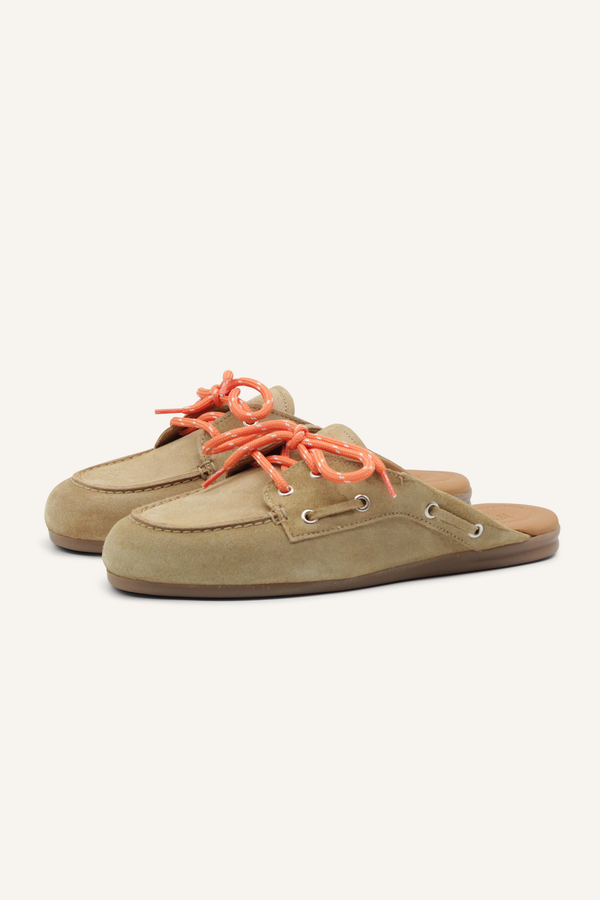 Boat Loafer Mule