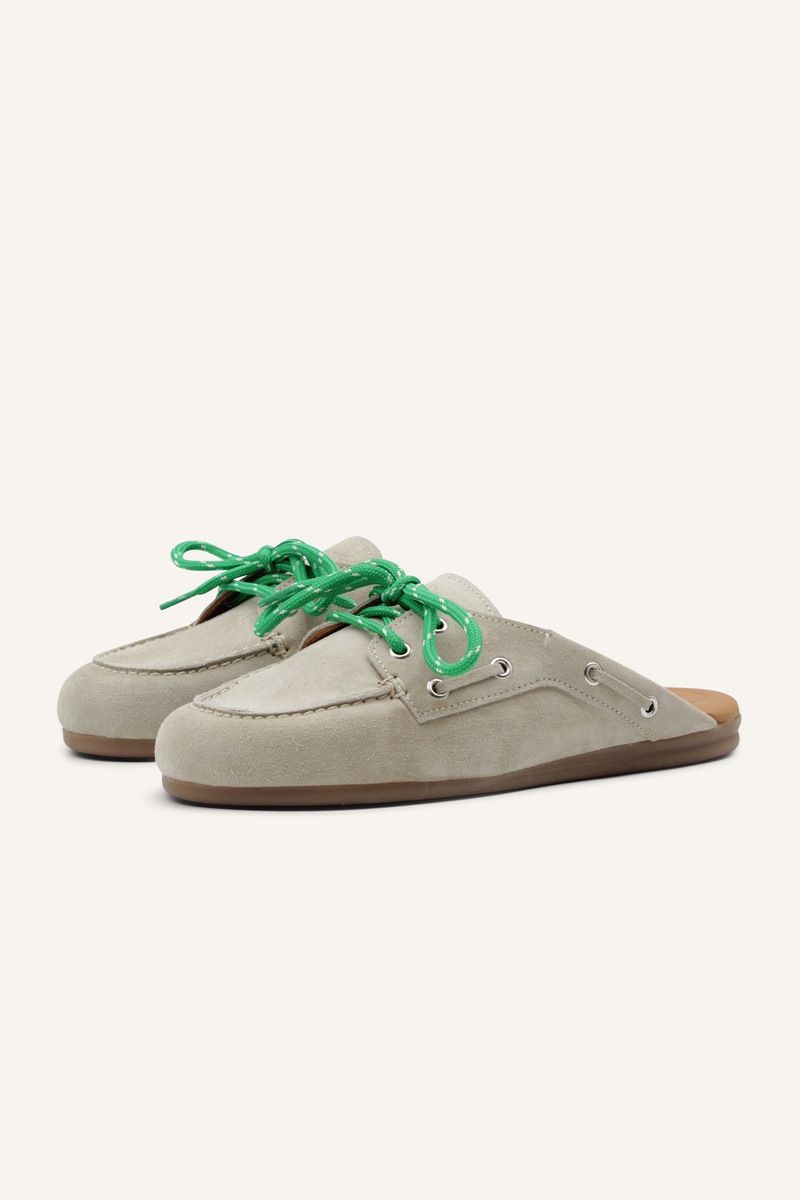Boat Loafer Mule