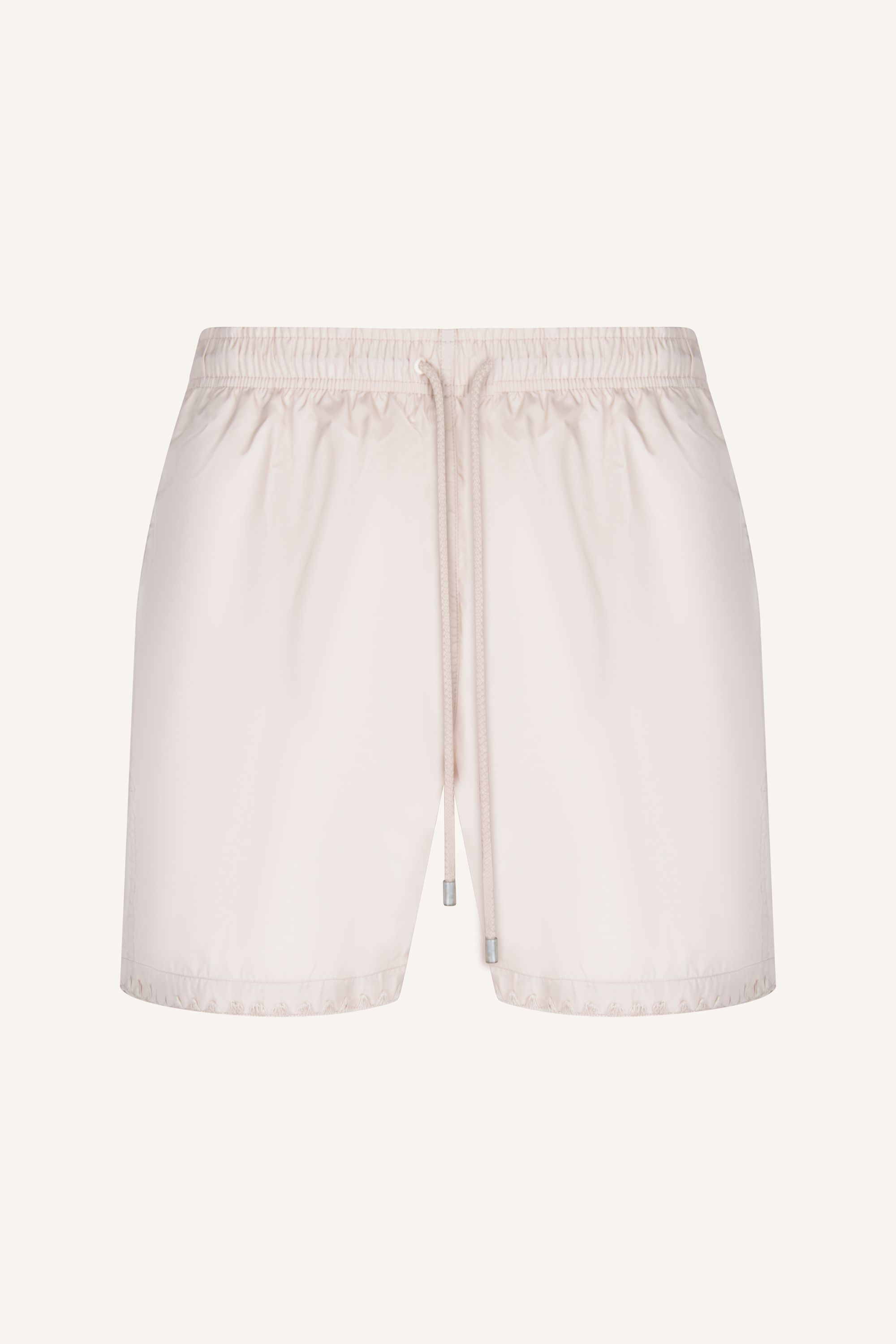 Helle Monmare Milo Beach Shorts mit elastischem Bund, Kordelzug und Gesäßtasche mit Logo und Öse