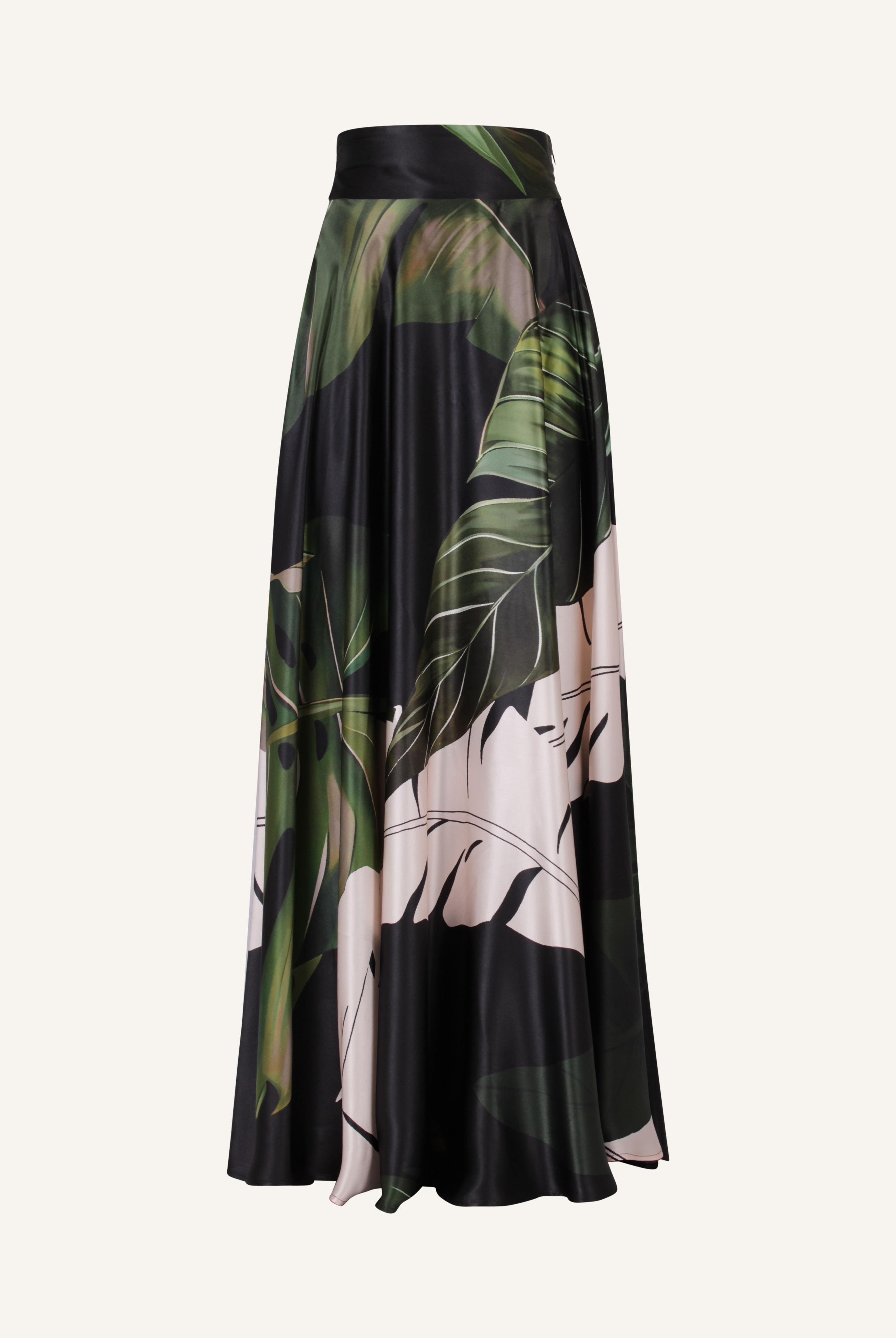 Noelia Maxirock mit Ausdrucksstarkem Tropical-Print