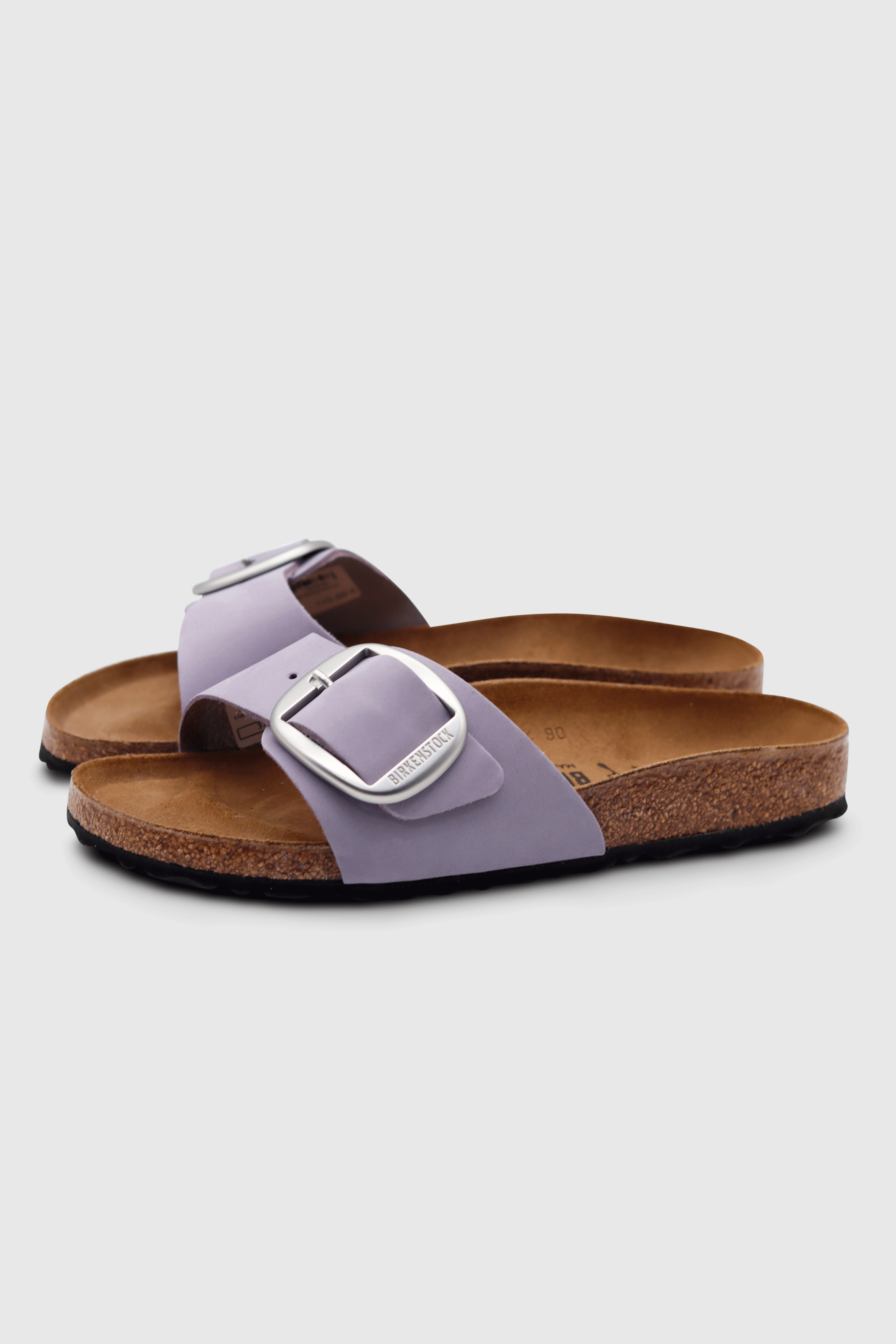 Birkenstocks Madrid Big Buckle Black Marandino