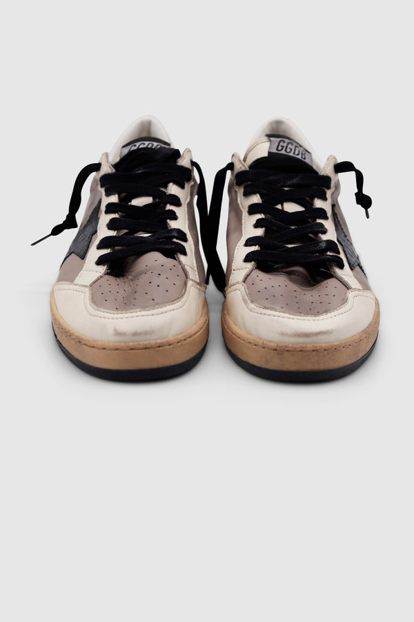 Ballstar Sneaker Cocco Printed Grey/ Beige/ Black