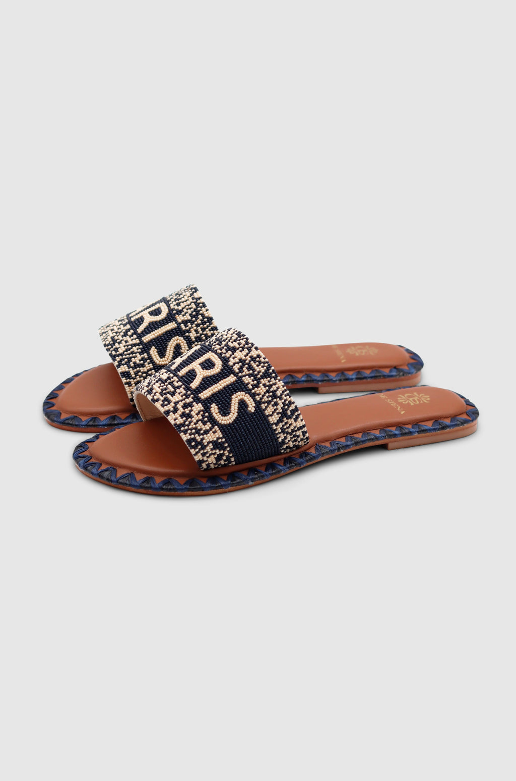 Paris Flats Navy Blue