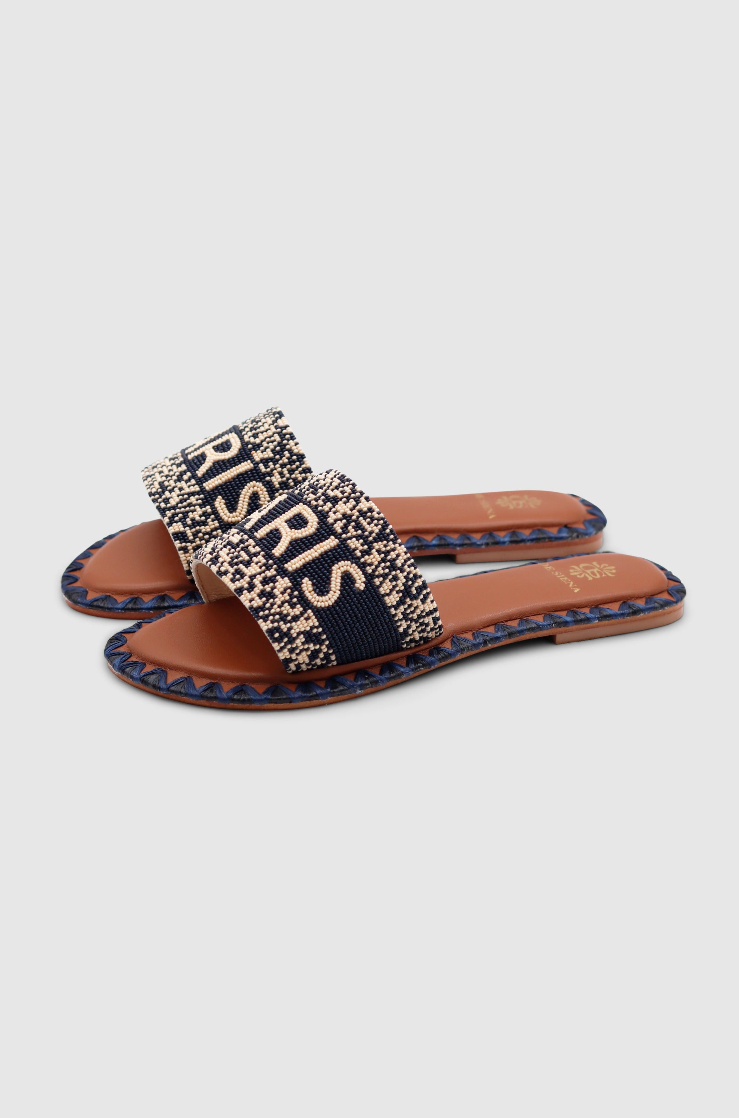 Paris Flats Navy Blue