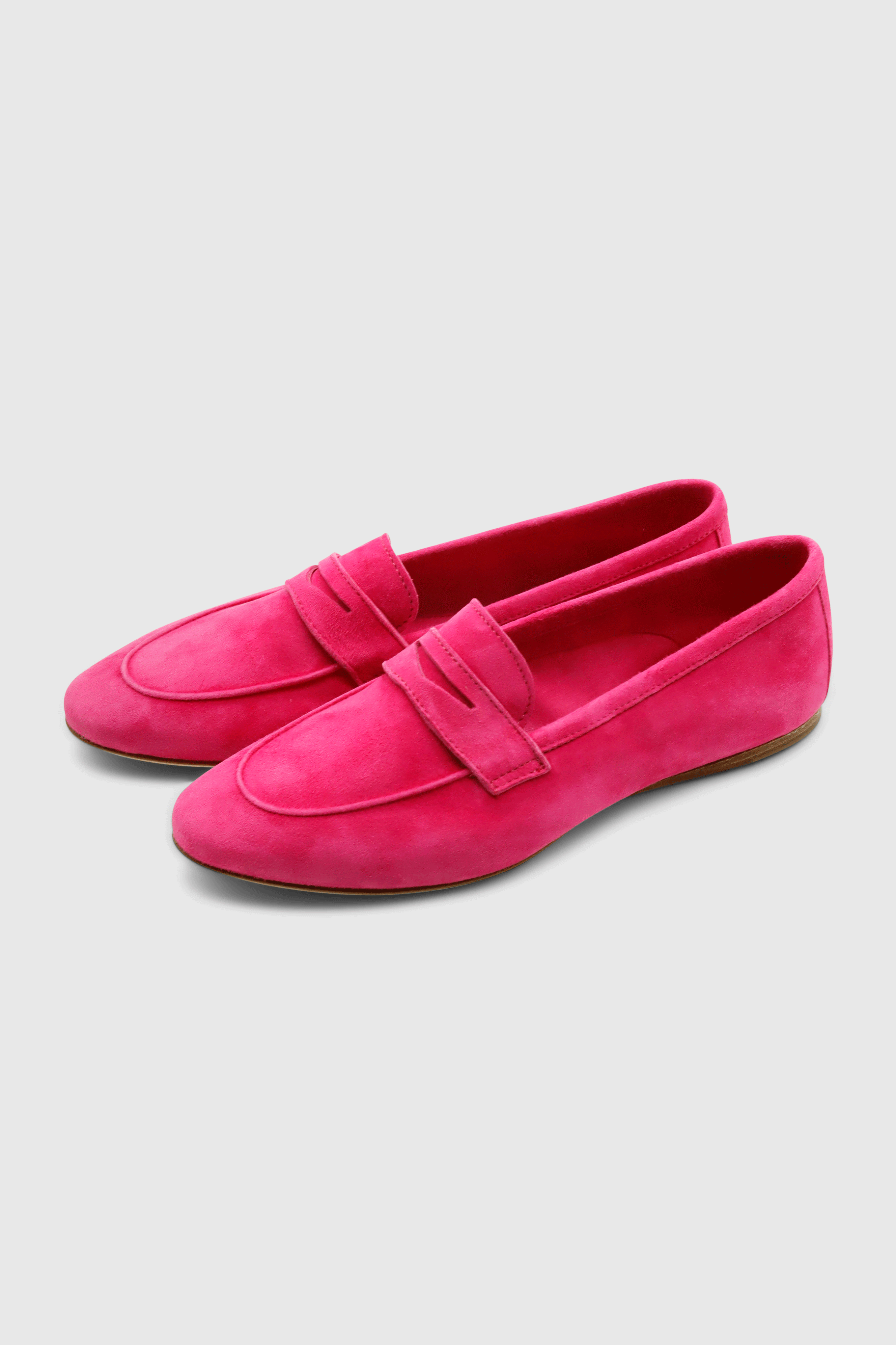 Loafer Camoscio Fuxia