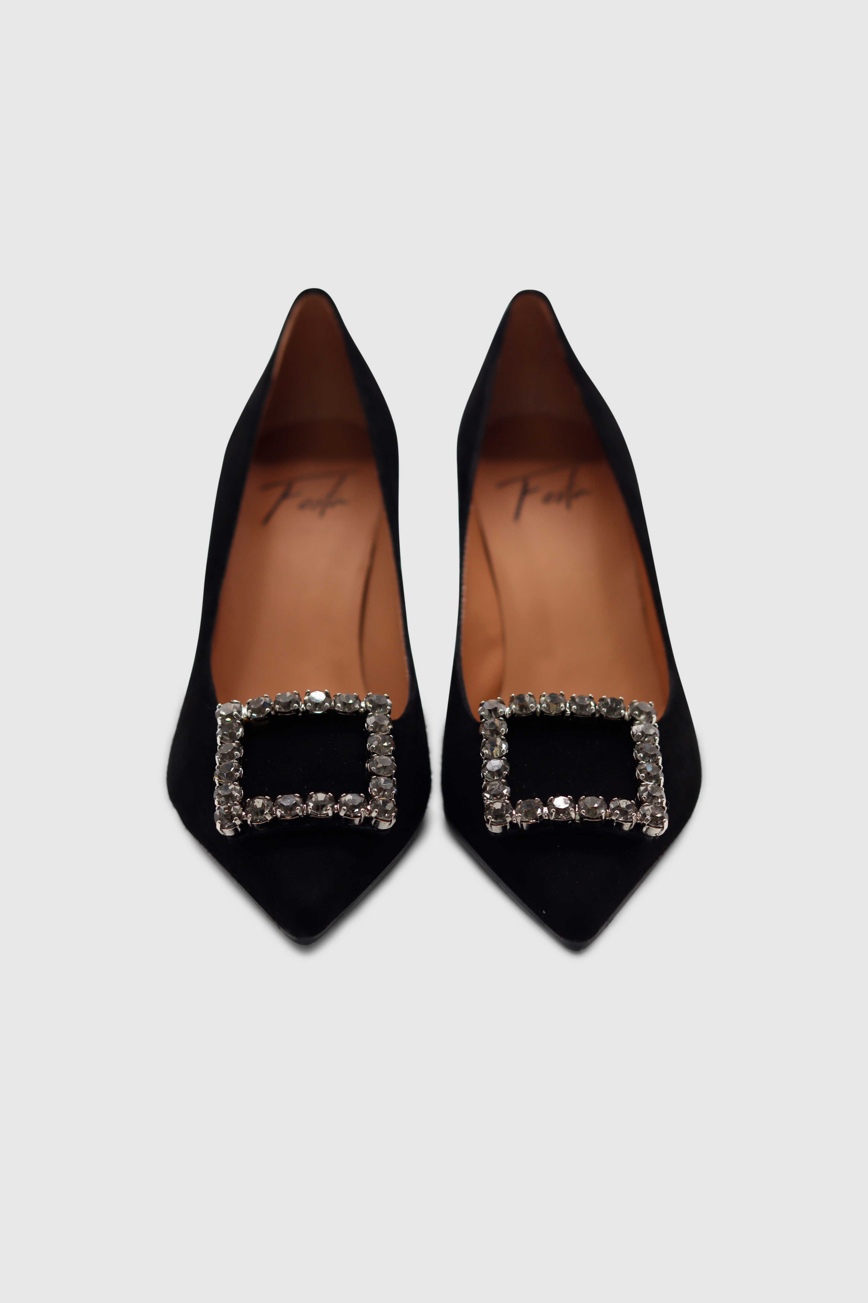 Lilly Pumps Camoscio Nero