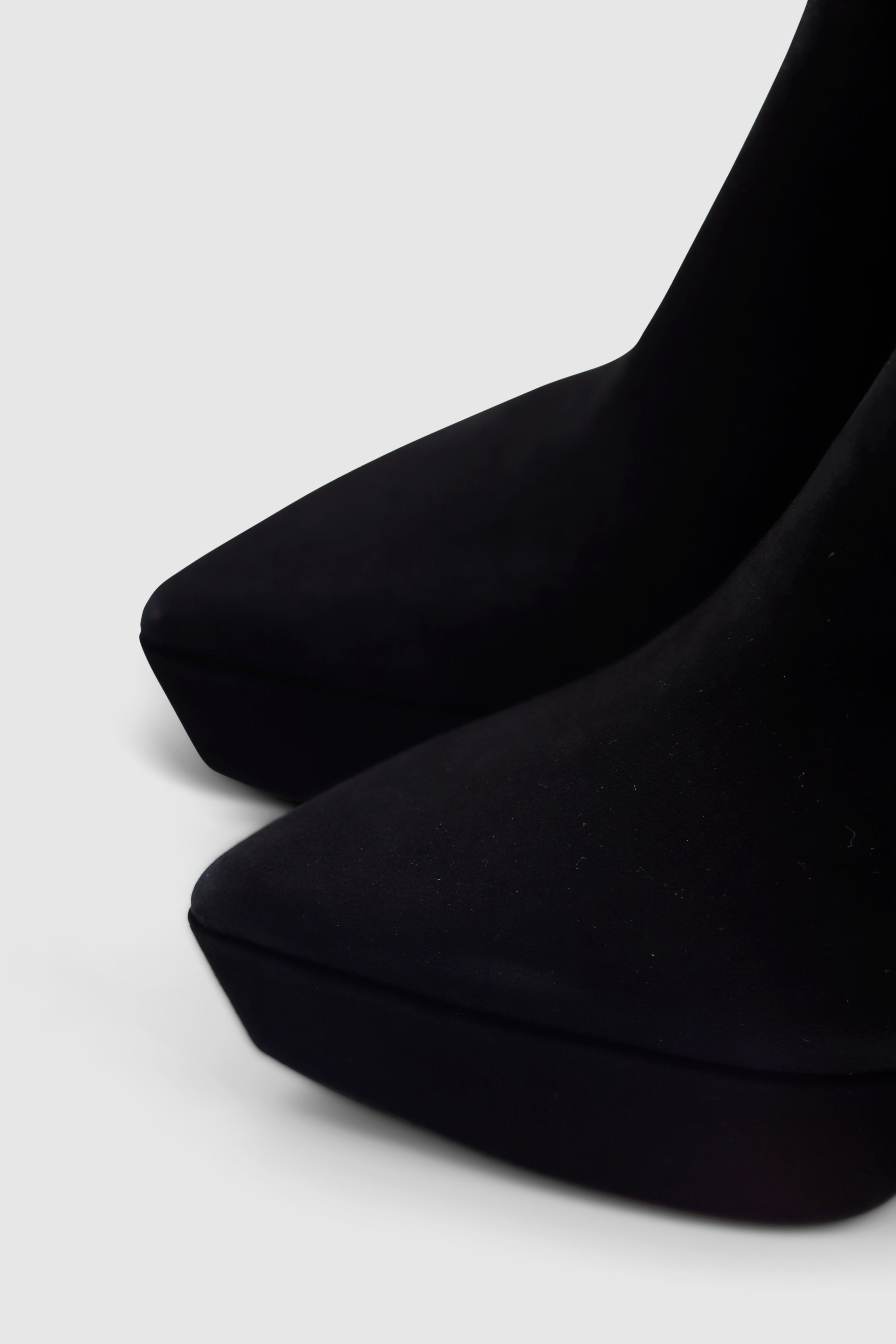 Margot Boots Camoscio Nero