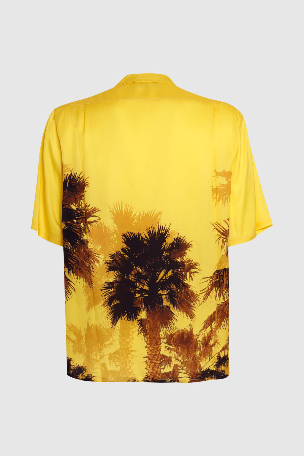 Bowling Palm Shirt Yellow