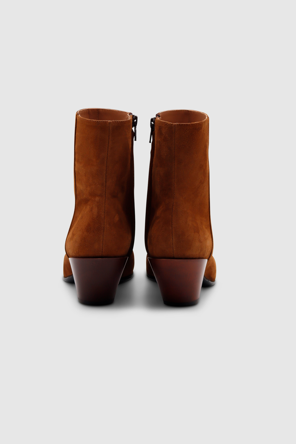 Ally Boots Camoscio Sigaro