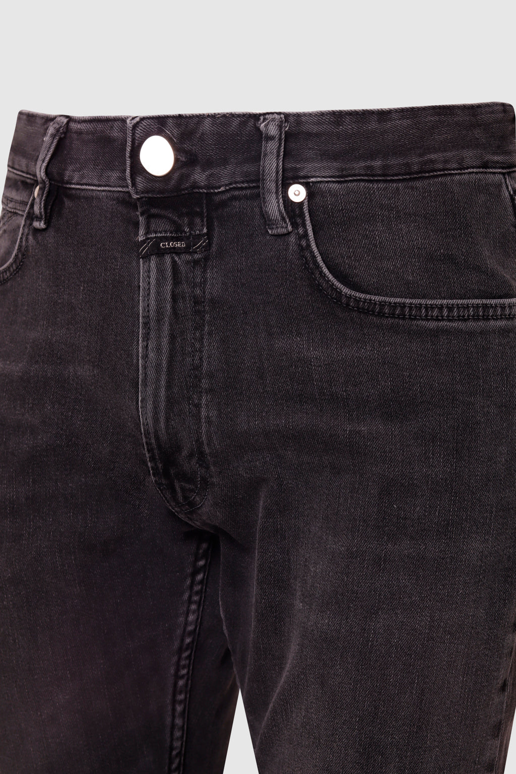 Oakland Straight Denim Dark Grey