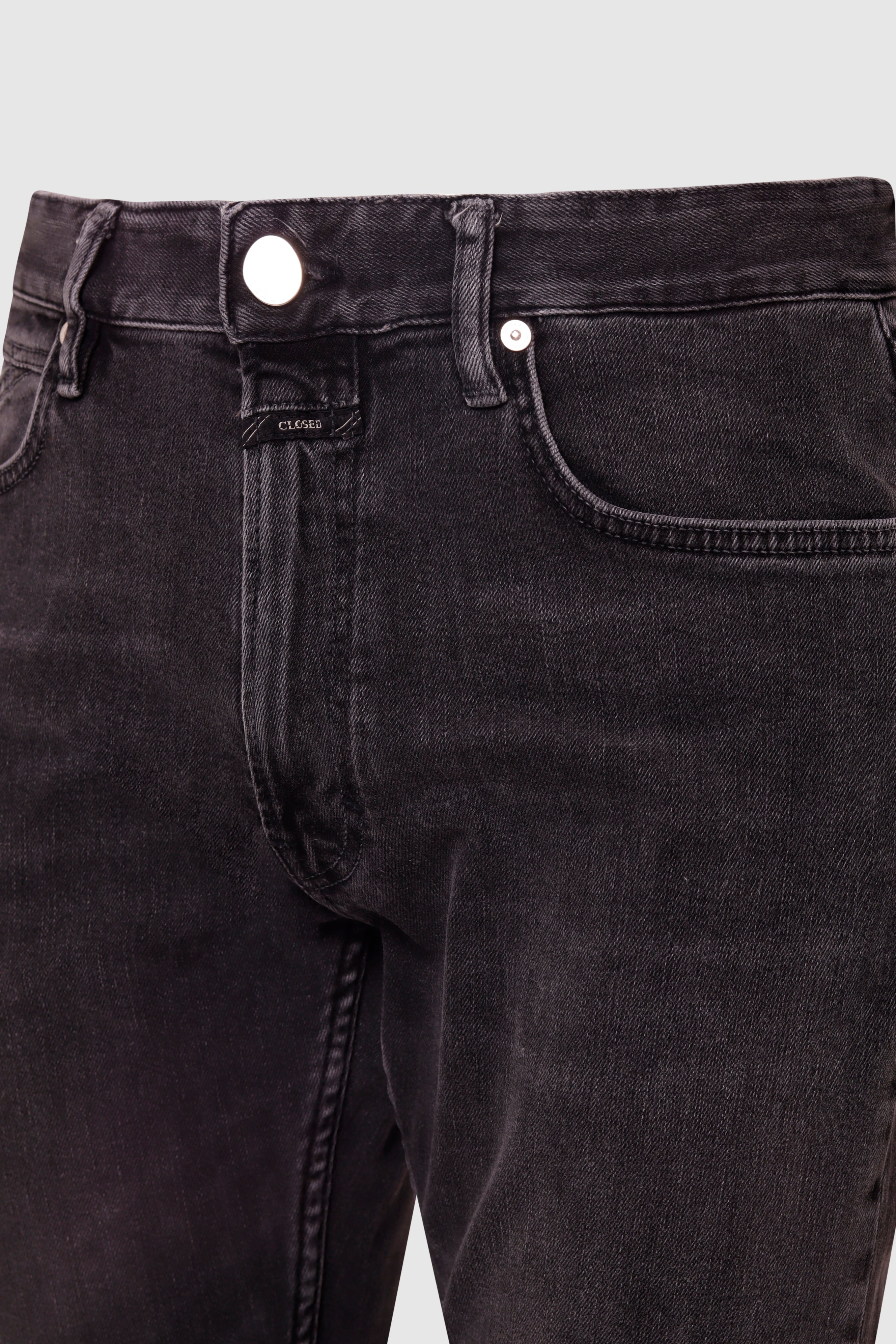 Oakland Straight Denim Dark Grey