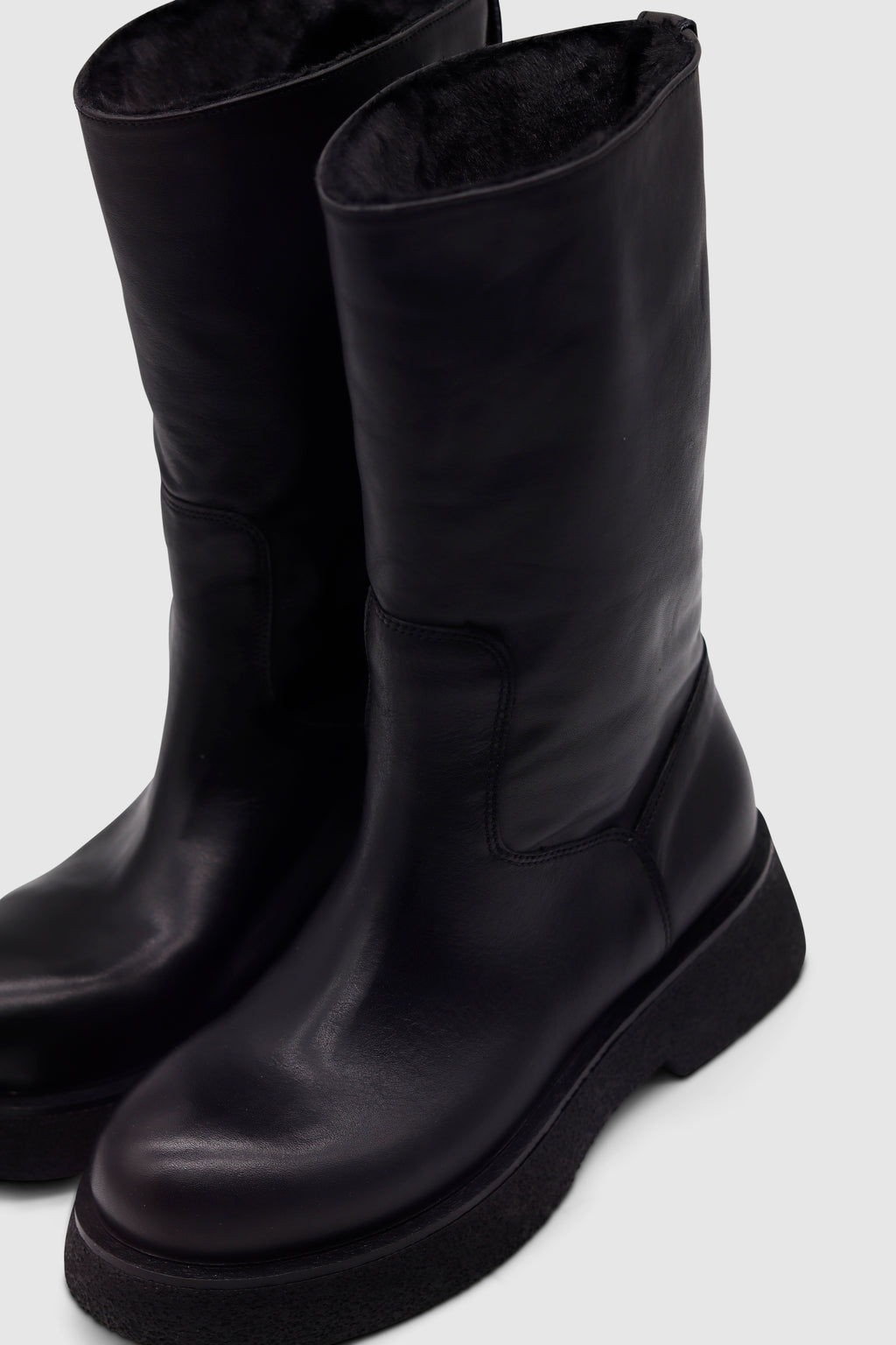 Padded Boots Nature Nero