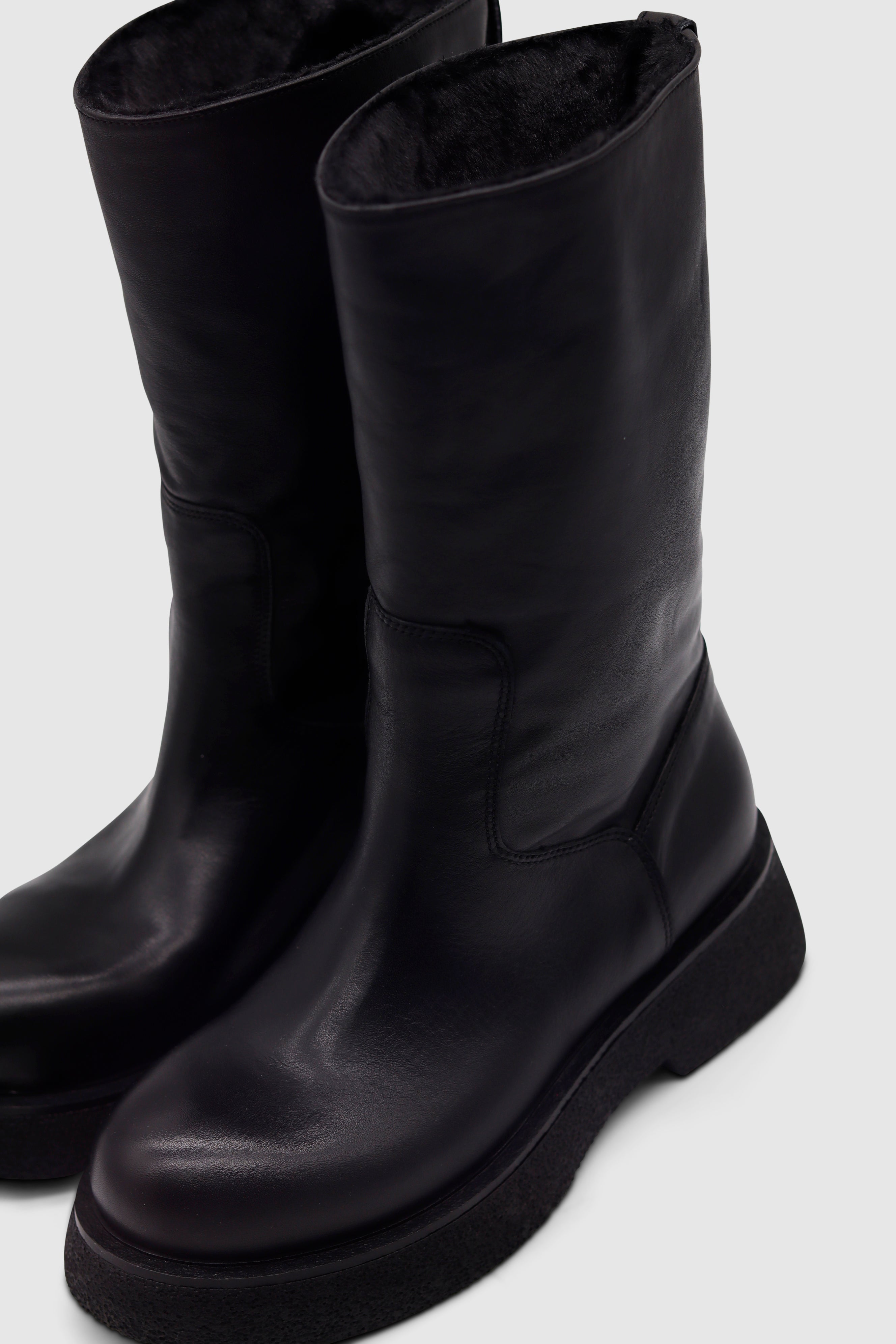 Padded Boots Nature Nero