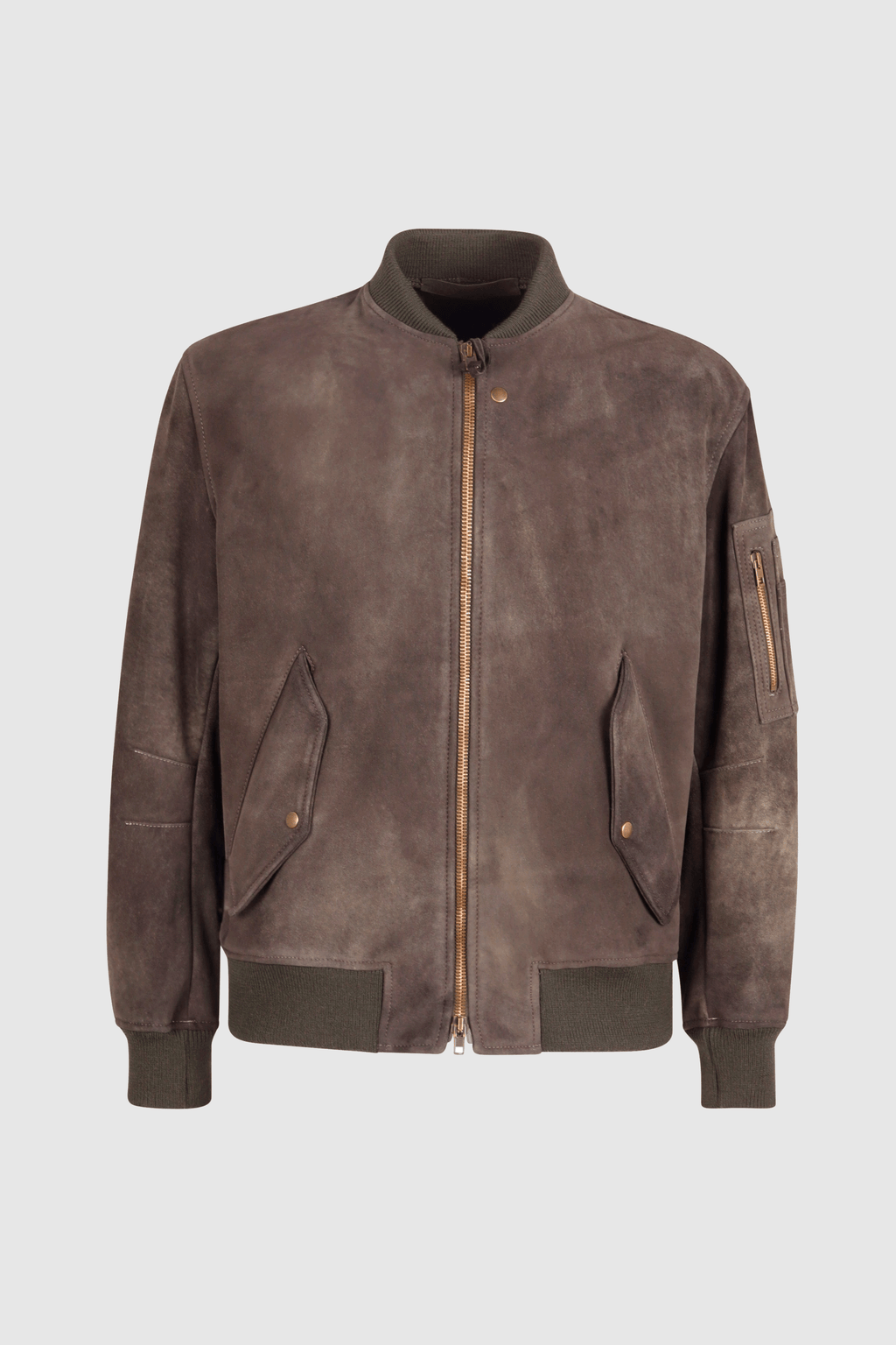 Bomber Jacket Suede Navy