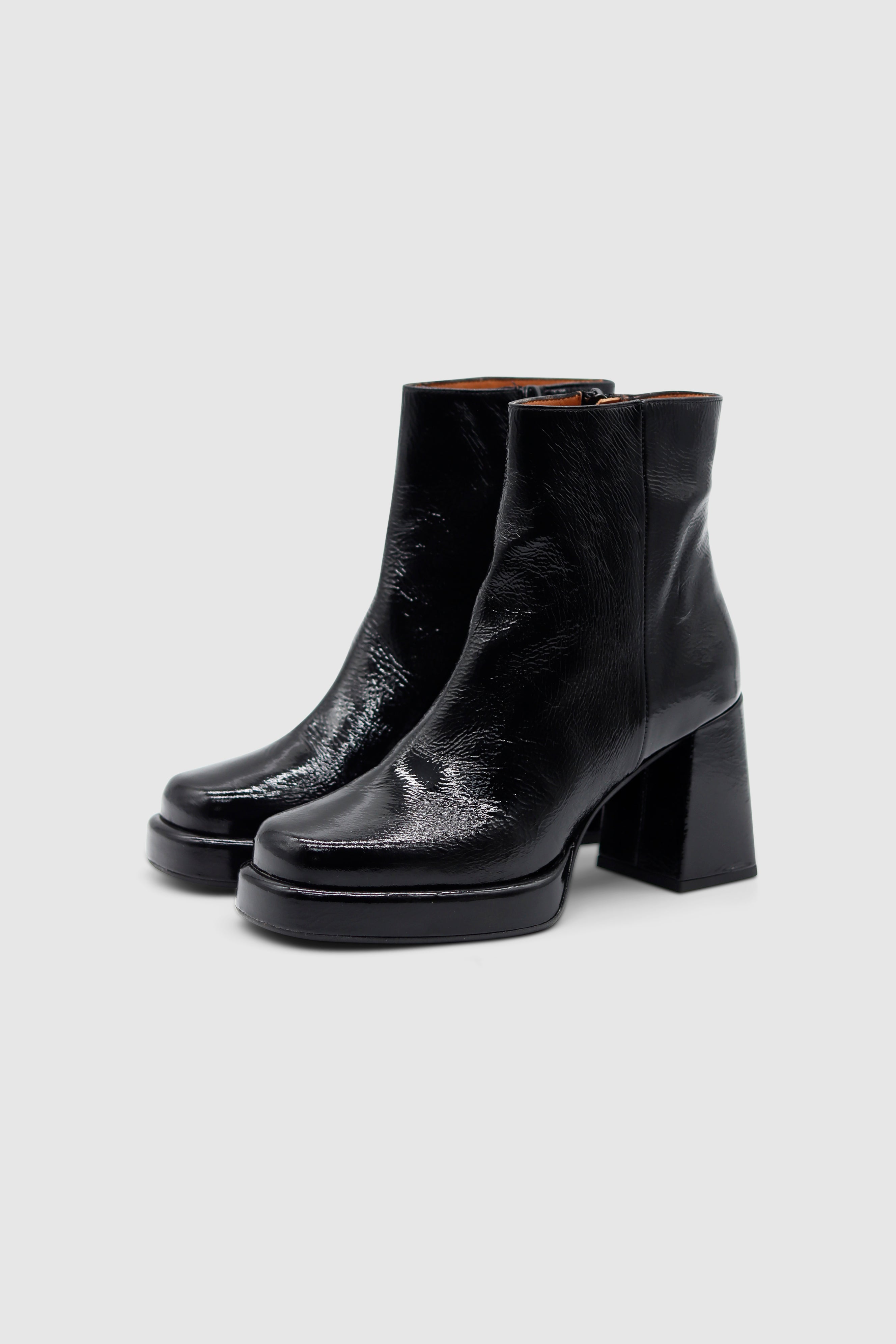 Lise Boots Naplak Nero