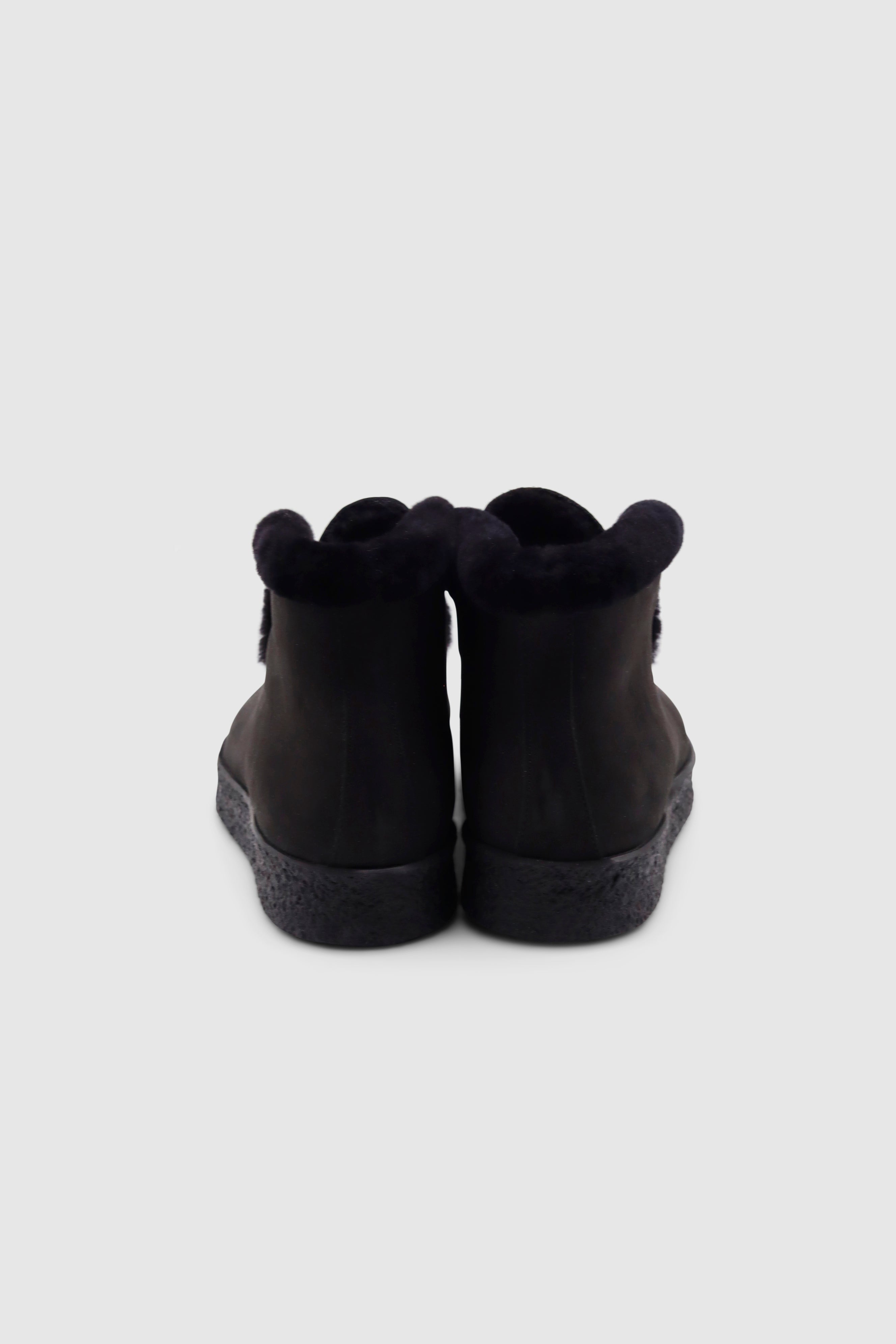 Montone Boots Nabuk Nero 